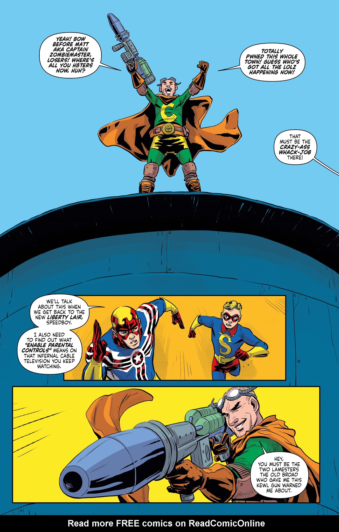Read online Fighting American: The Ties That Bind comic -  Issue #1 - 9