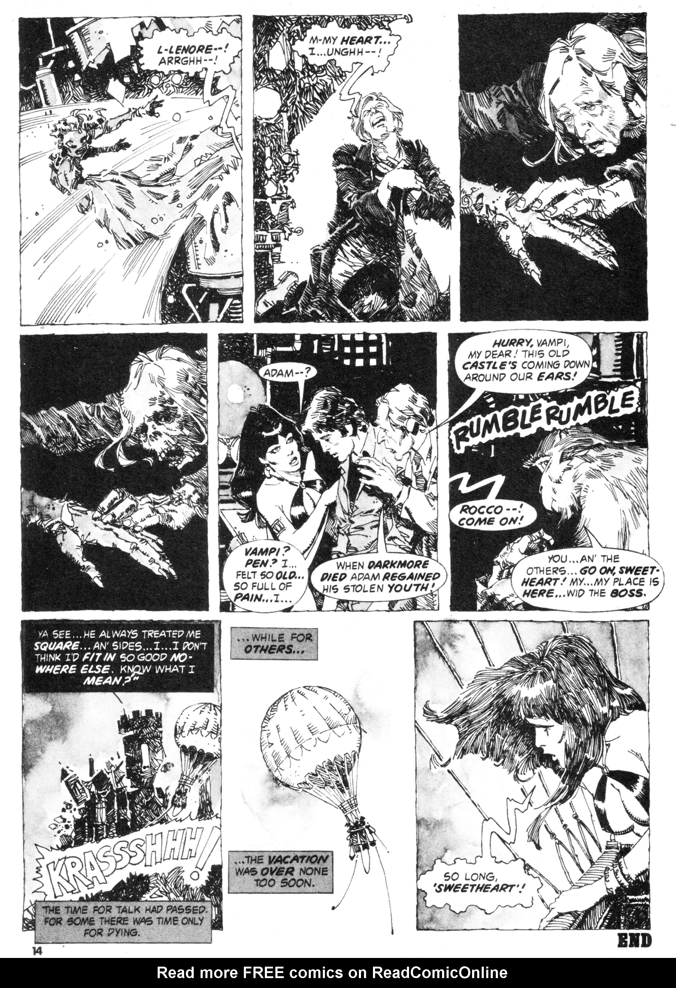Read online Vampirella (1969) comic -  Issue #58 - 14
