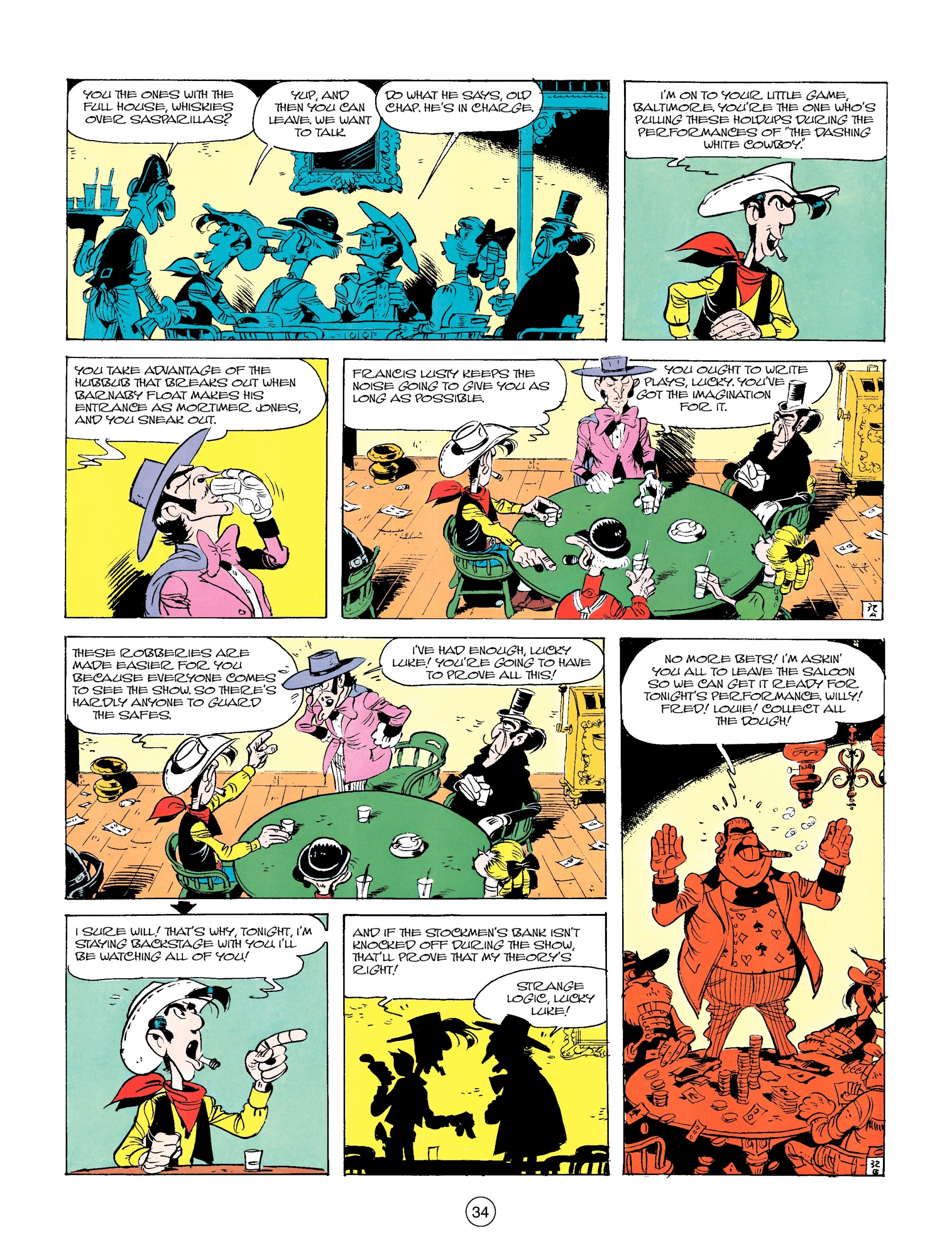 Read online A Lucky Luke Adventure comic -  Issue #14 - 34