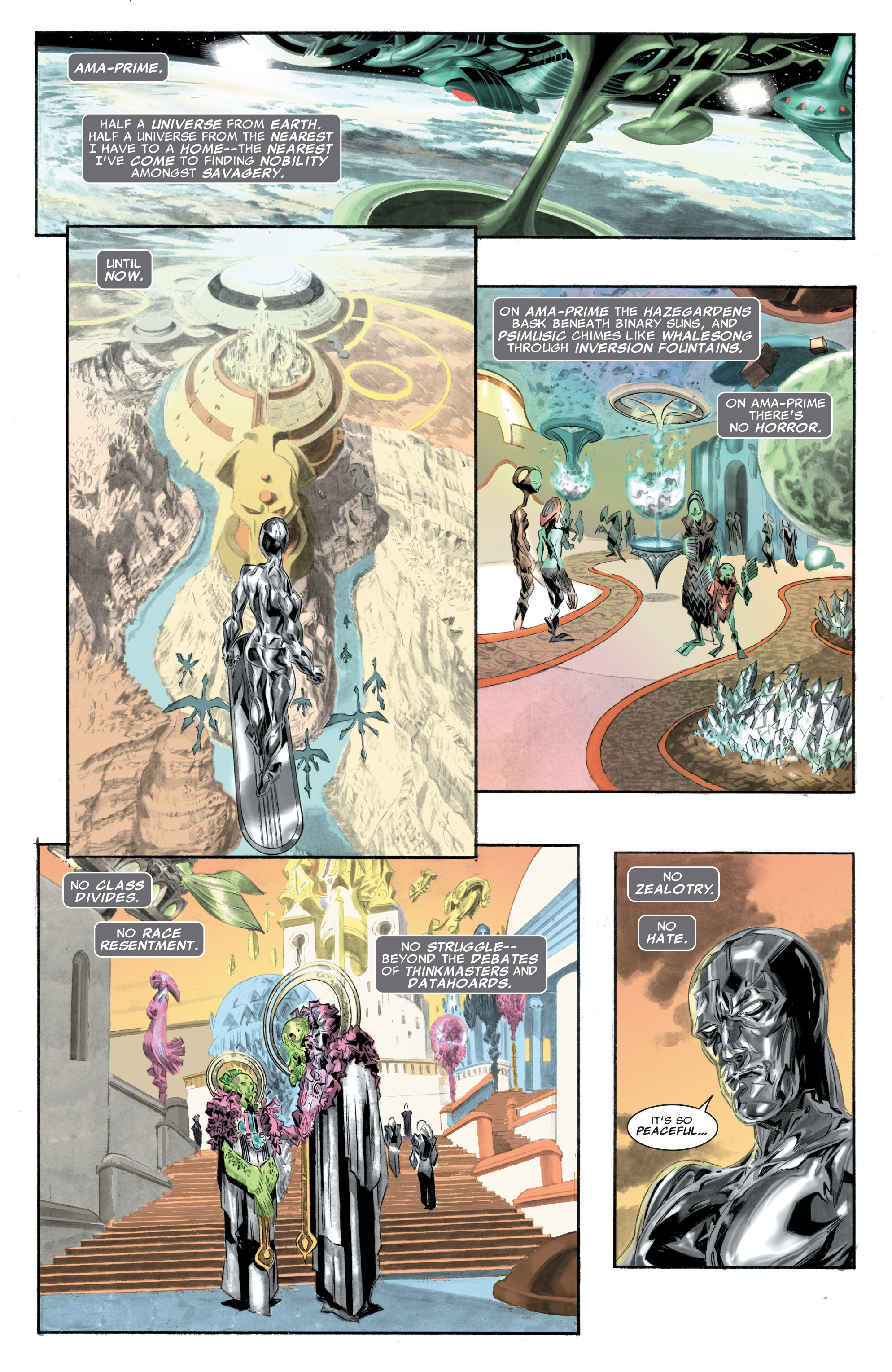 Read online Silver Surfer: In Thy Name comic -  Issue #1 - 11