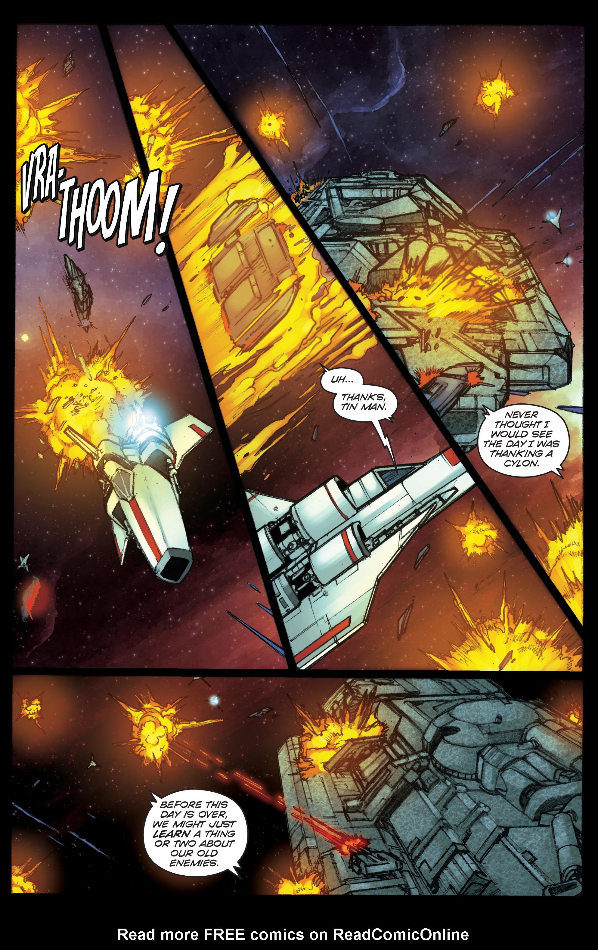 Read online Classic Battlestar Galactica (2016) comic -  Issue #4 - 5