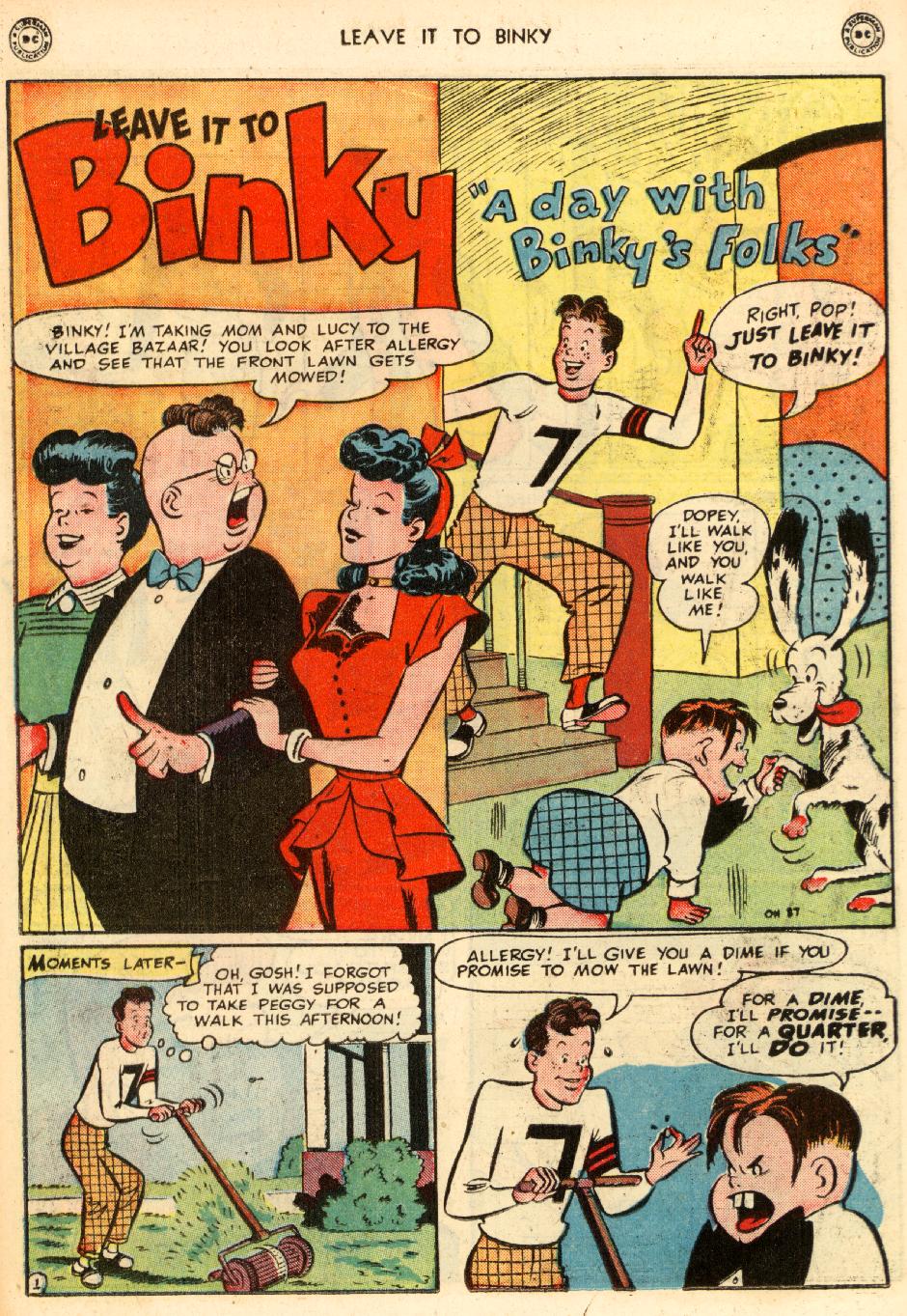 Read online Leave it to Binky comic -  Issue #7 - 38
