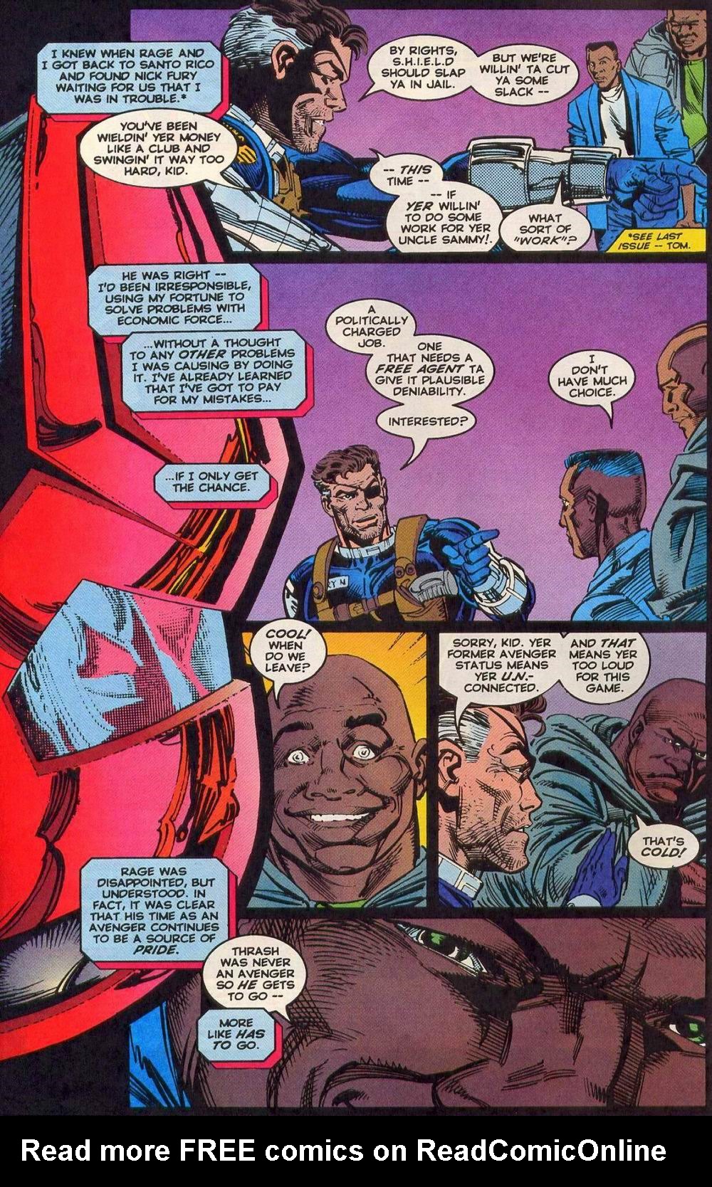 Read online Night Thrasher comic -  Issue #18 - 3