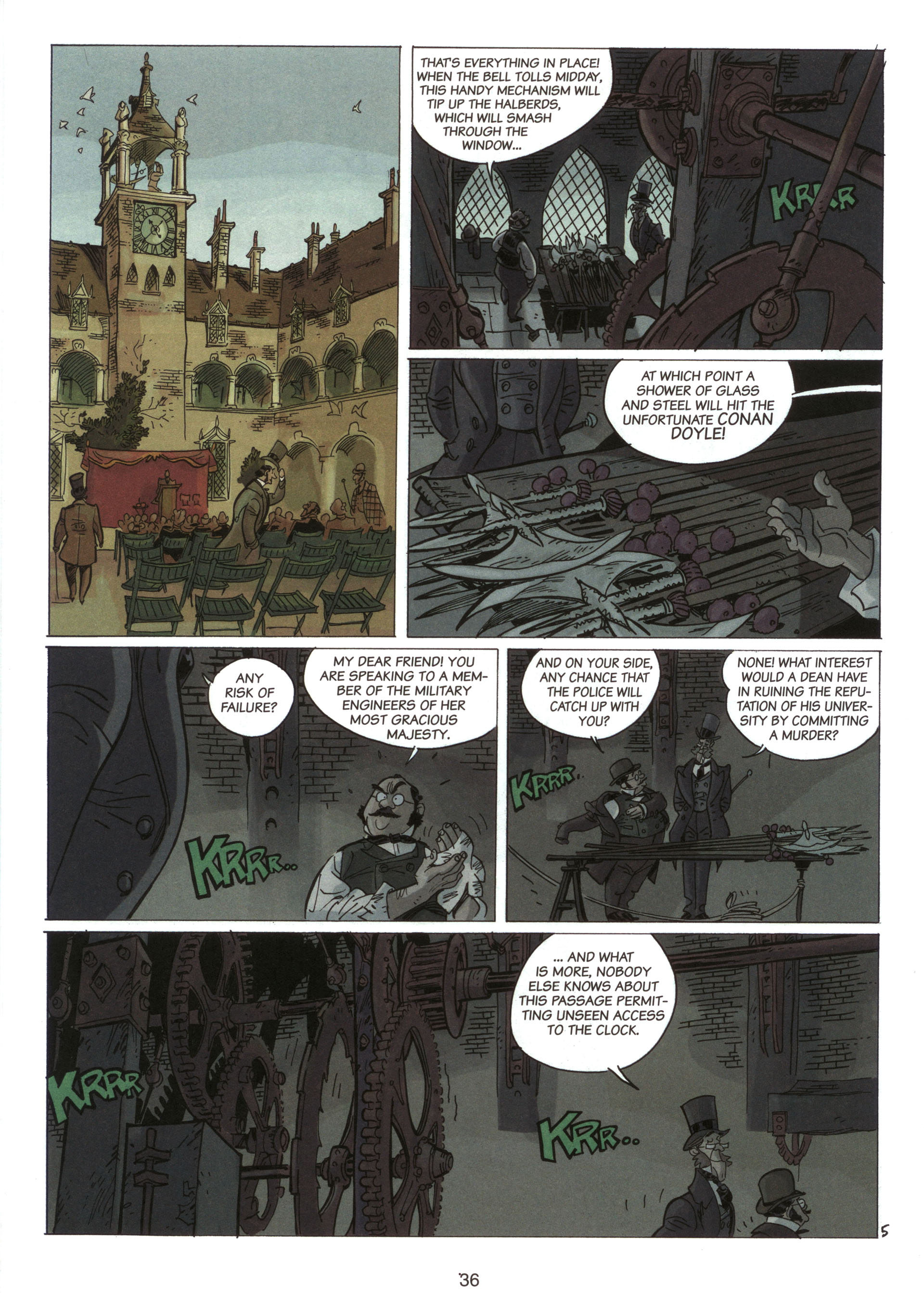 Read online Green Manor comic -  Issue #1 - 36