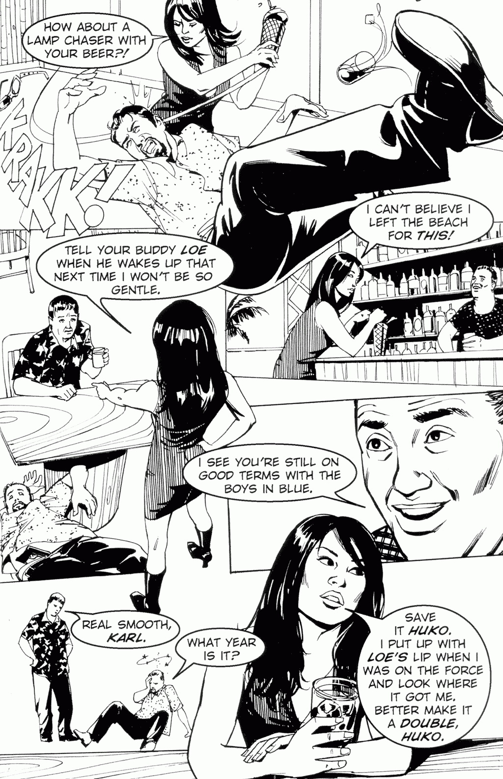 Read online Koni Waves comic -  Issue #1 - 5