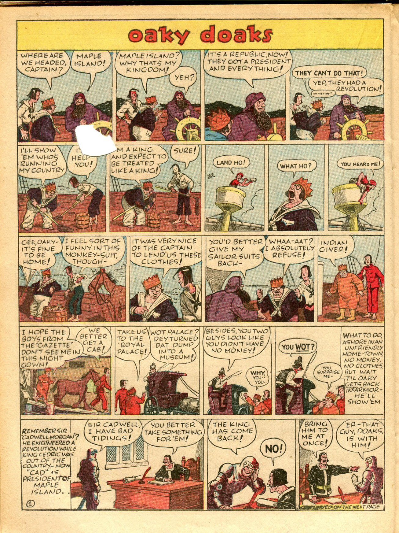 Read online Famous Funnies comic -  Issue #42 - 35