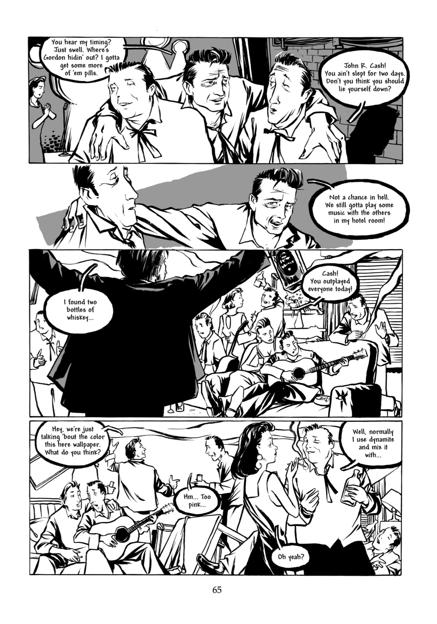 Read online Johnny Cash: I See a Darkness comic -  Issue # TPB - 62