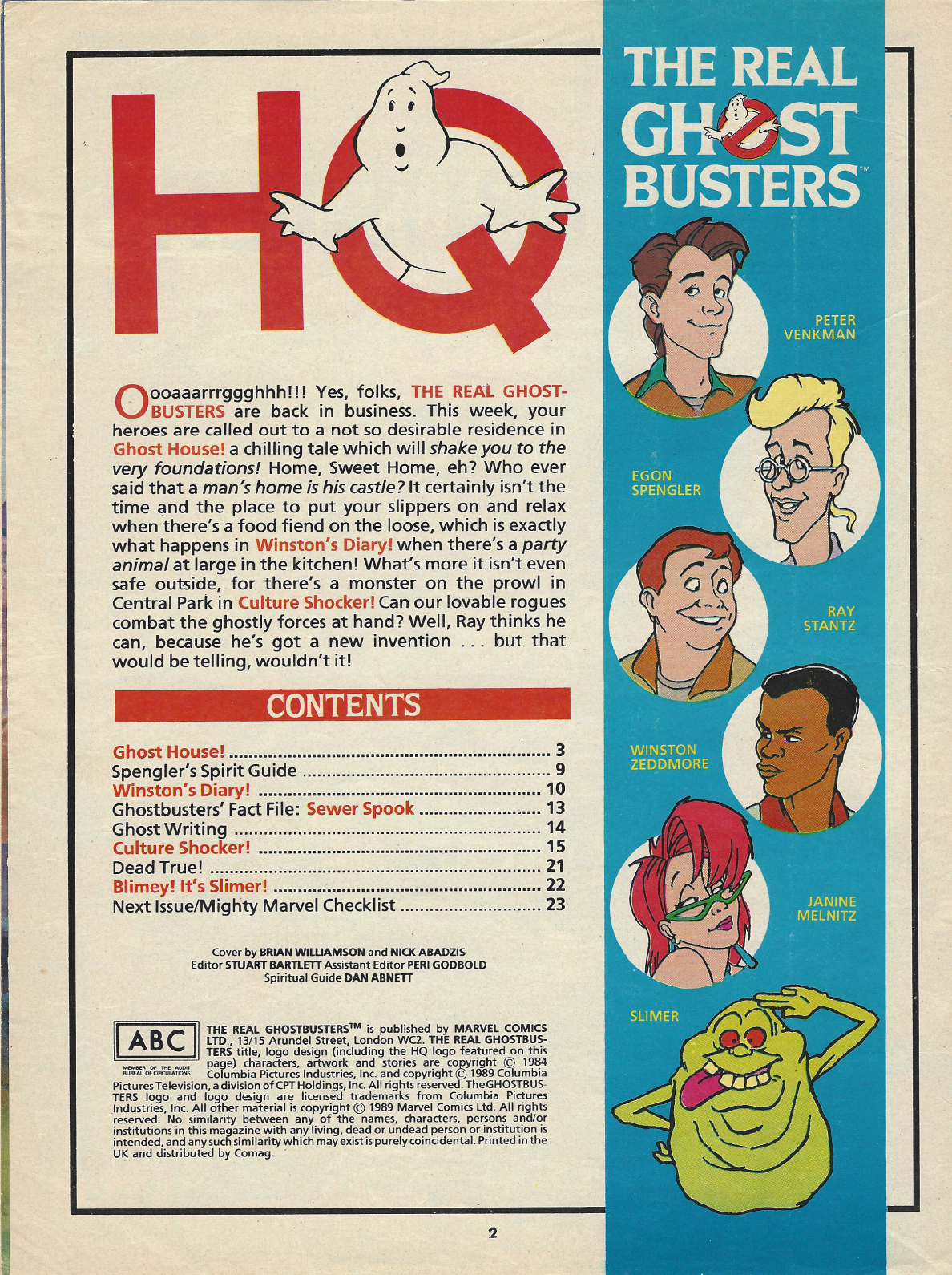 Read online The Real Ghostbusters comic -  Issue #51 - 2