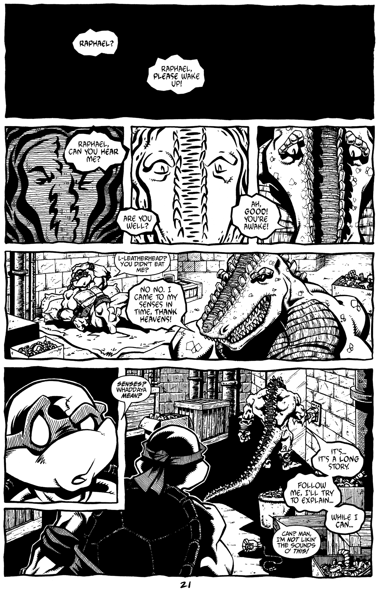 Read online Tales of the TMNT comic -  Issue #8 - 25