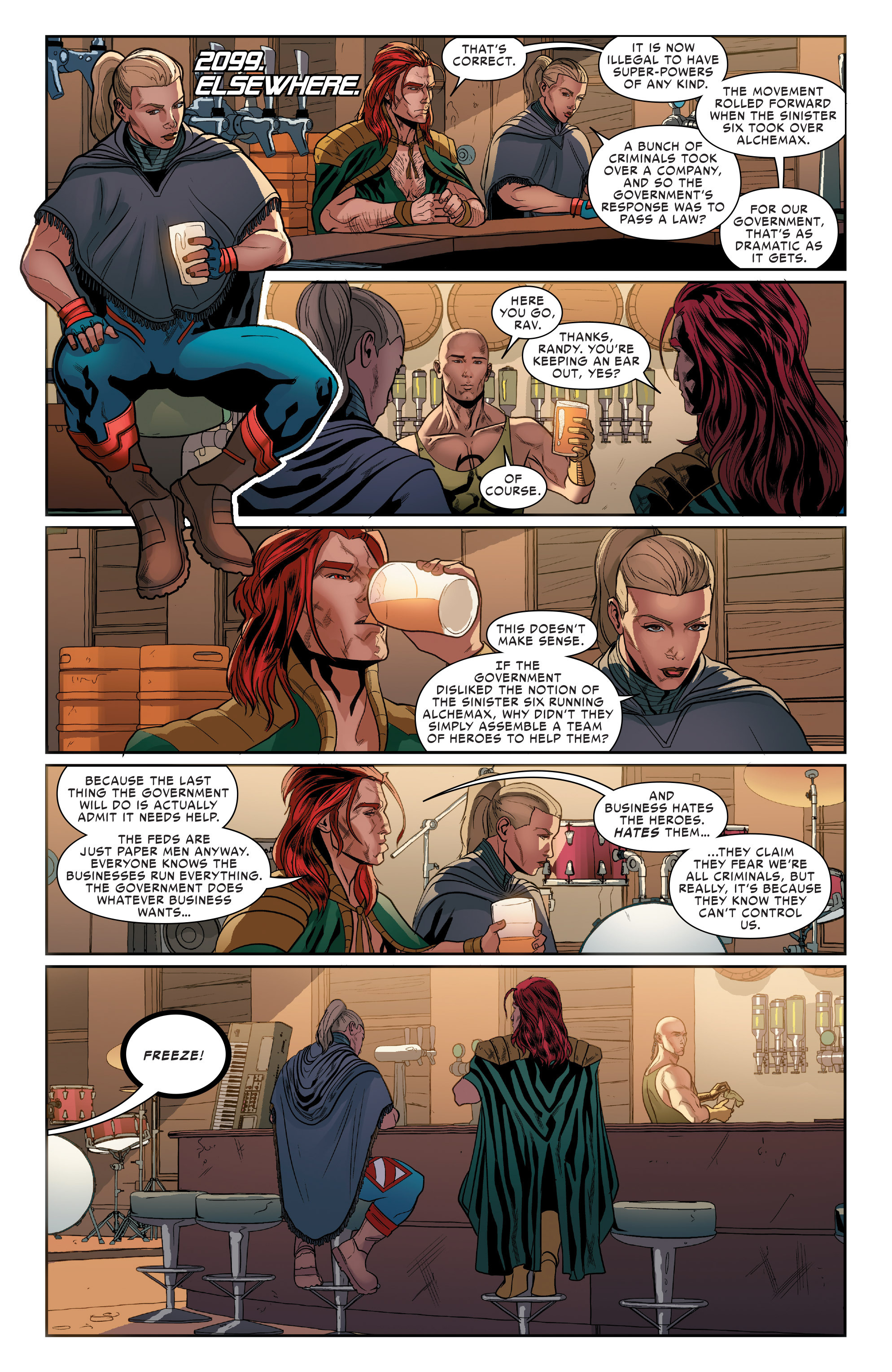 Read online Spider-Man 2099 (2015) comic -  Issue #14 - 12