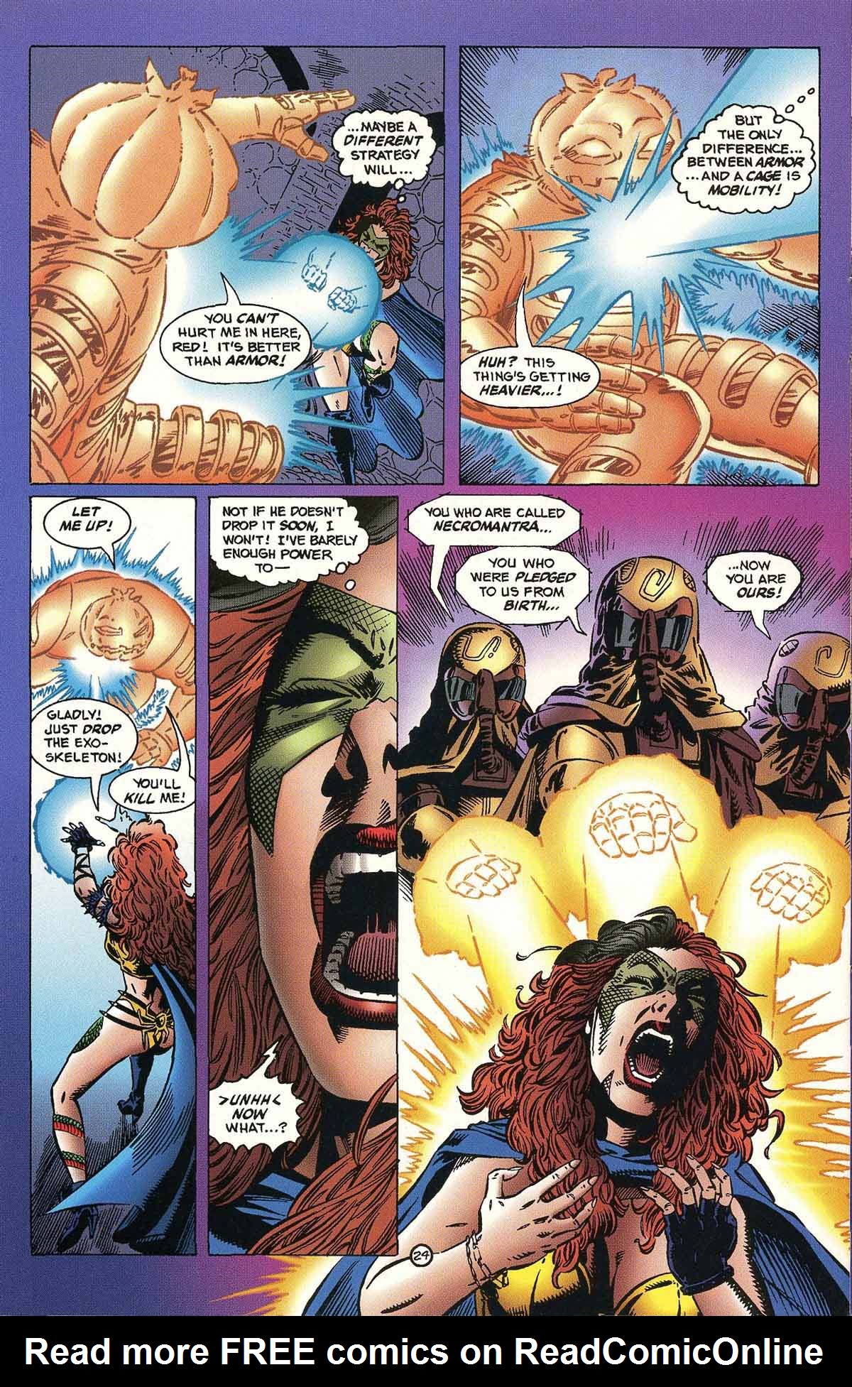 Read online Lord Pumpkin/Necromantra comic -  Issue #4 - 34