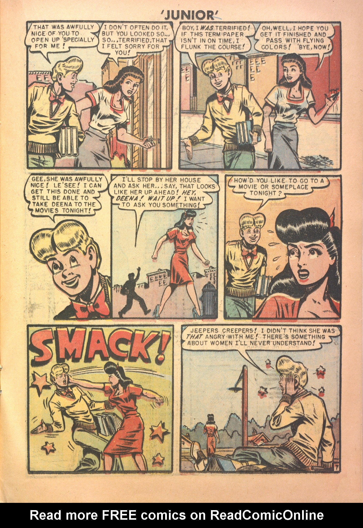 Read online Junior (1947) comic -  Issue #15 - 17