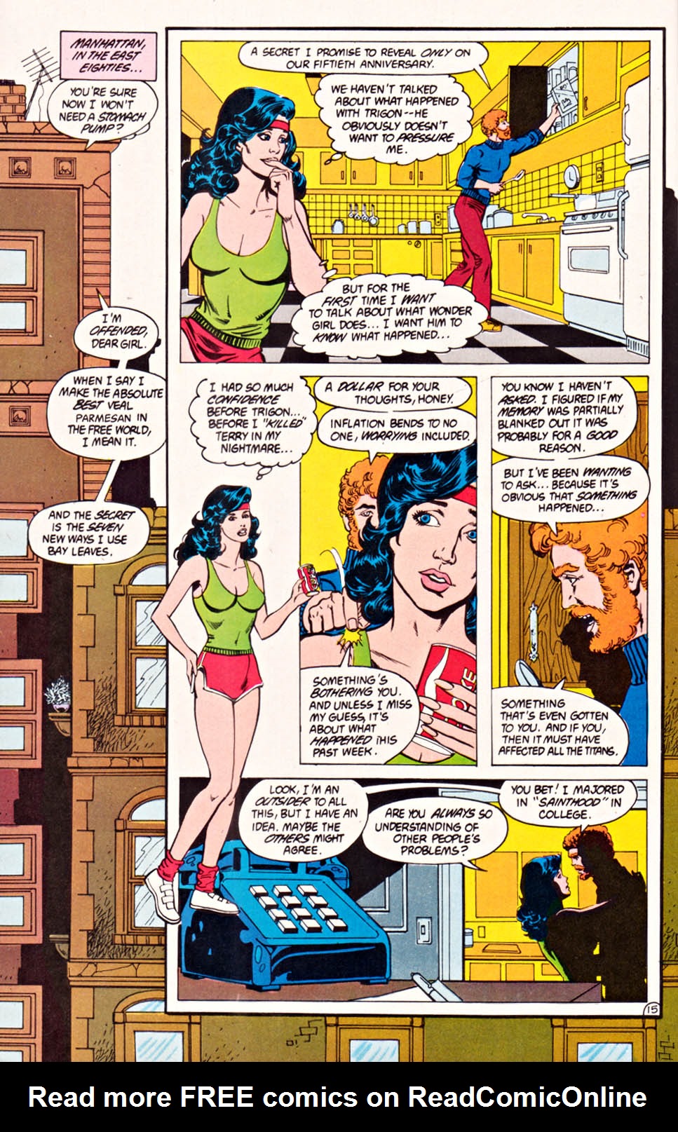 Read online Tales of the Teen Titans comic -  Issue #65 - 16