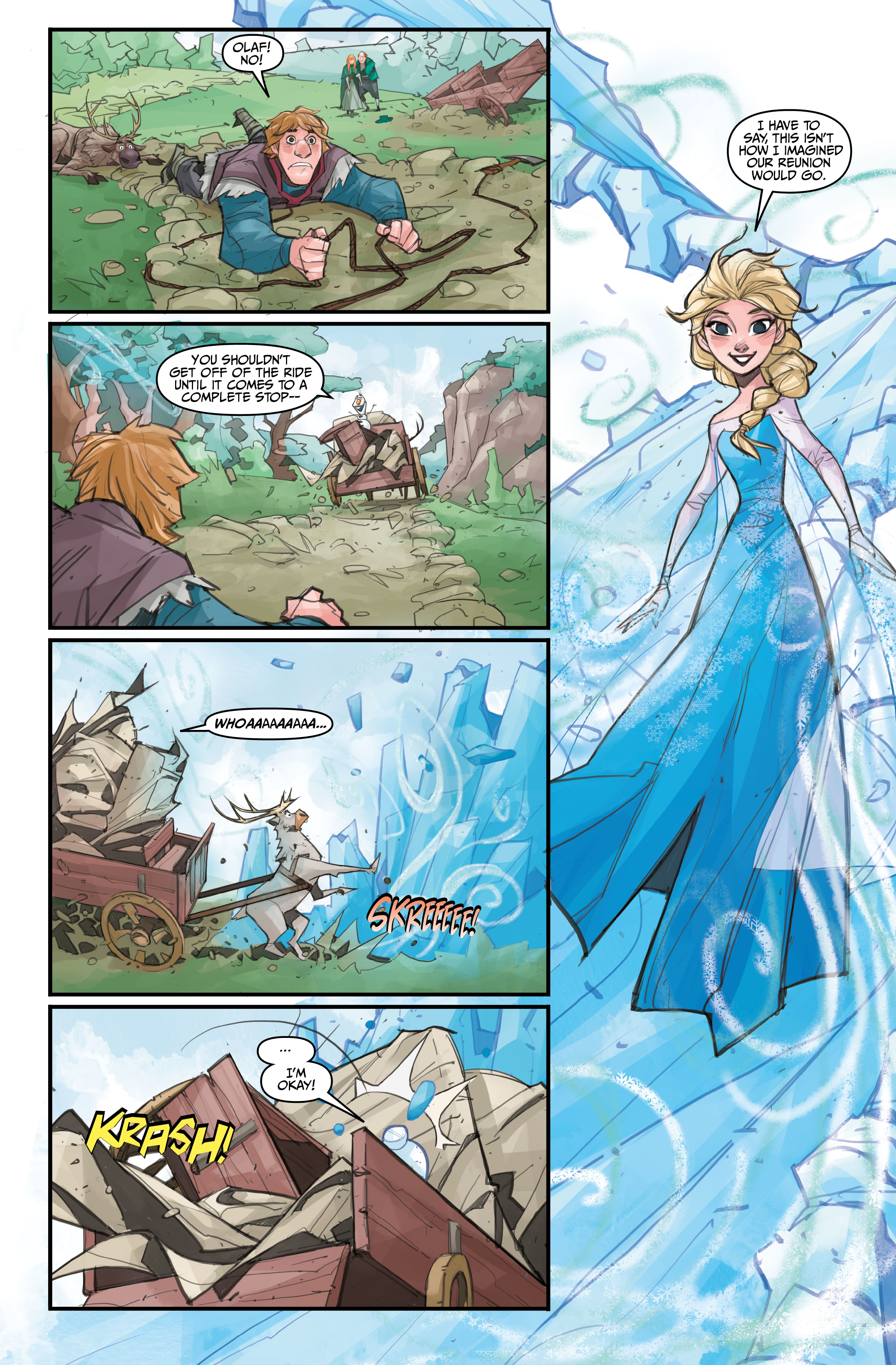 Read online Disney Frozen Library Edition comic -  Issue # TPB (Part 2) - 37