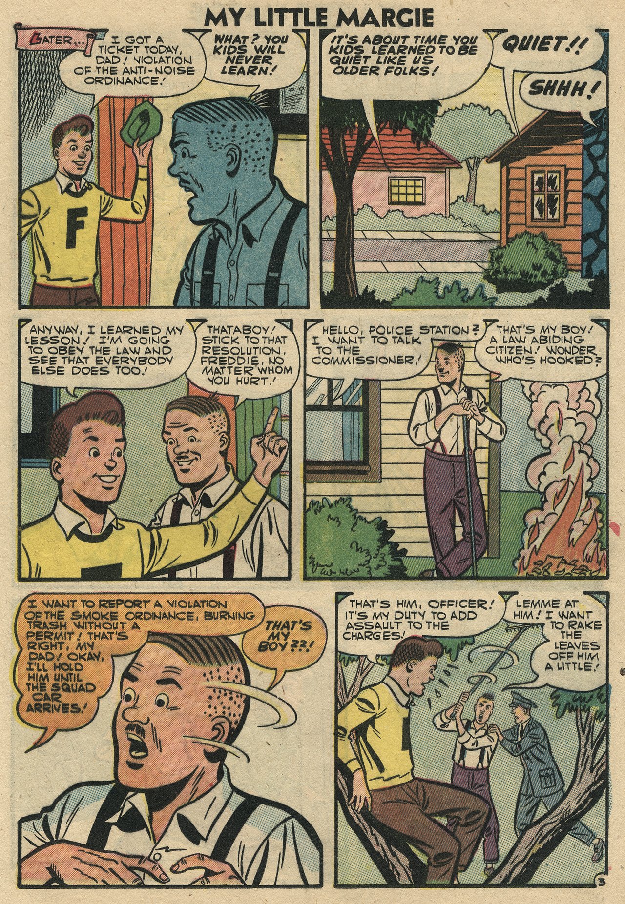 Read online My Little Margie (1954) comic -  Issue #17 - 25