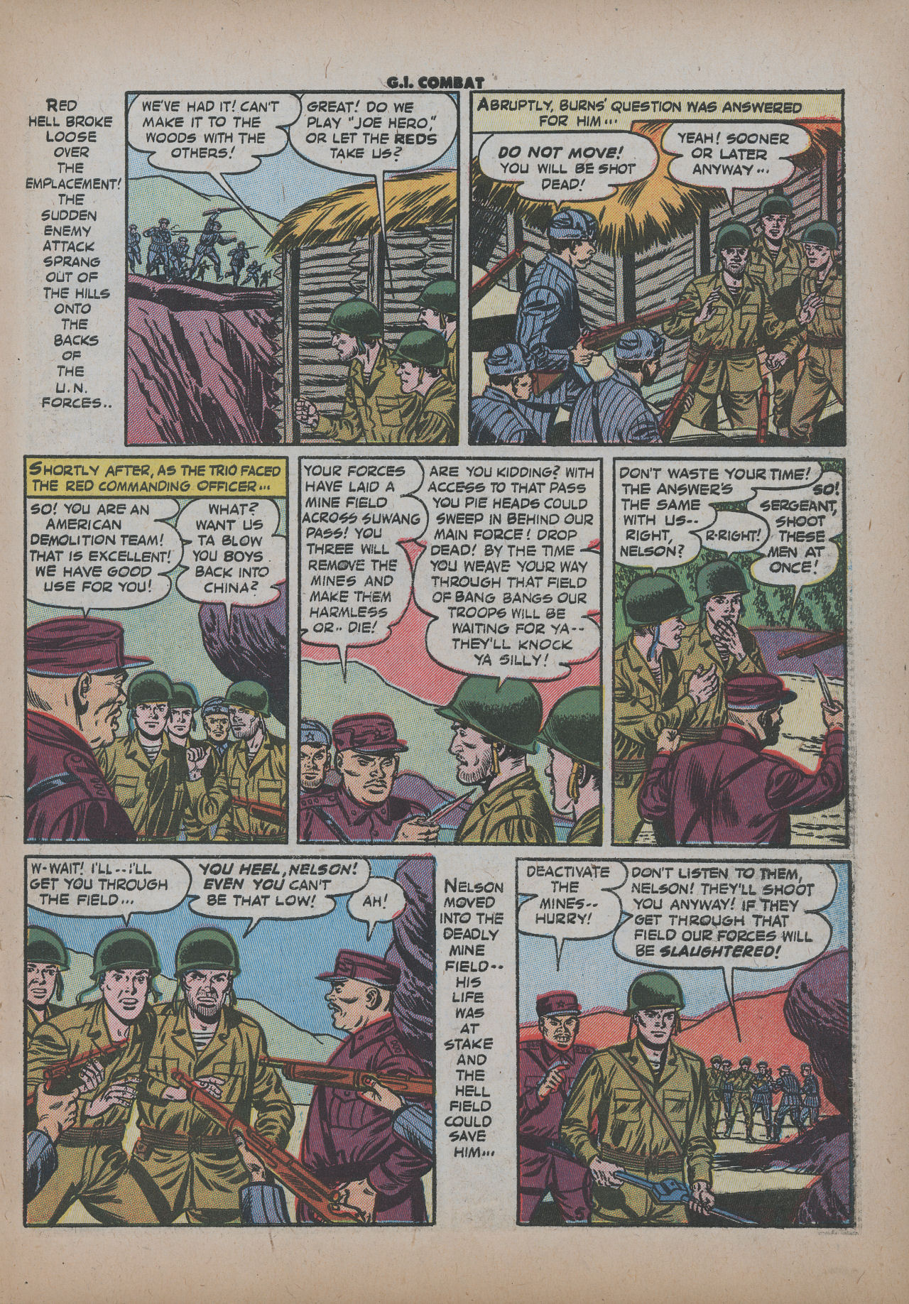 Read online G.I. Combat (1952) comic -  Issue #35 - 31