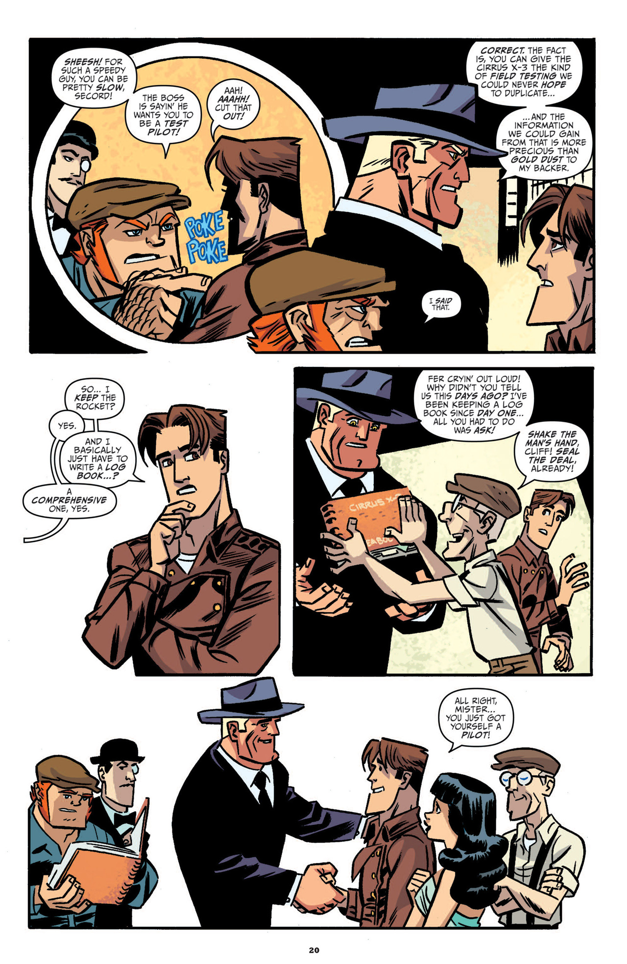 Read online The Rocketeer: Hollywood Horror comic -  Issue #4 - 22