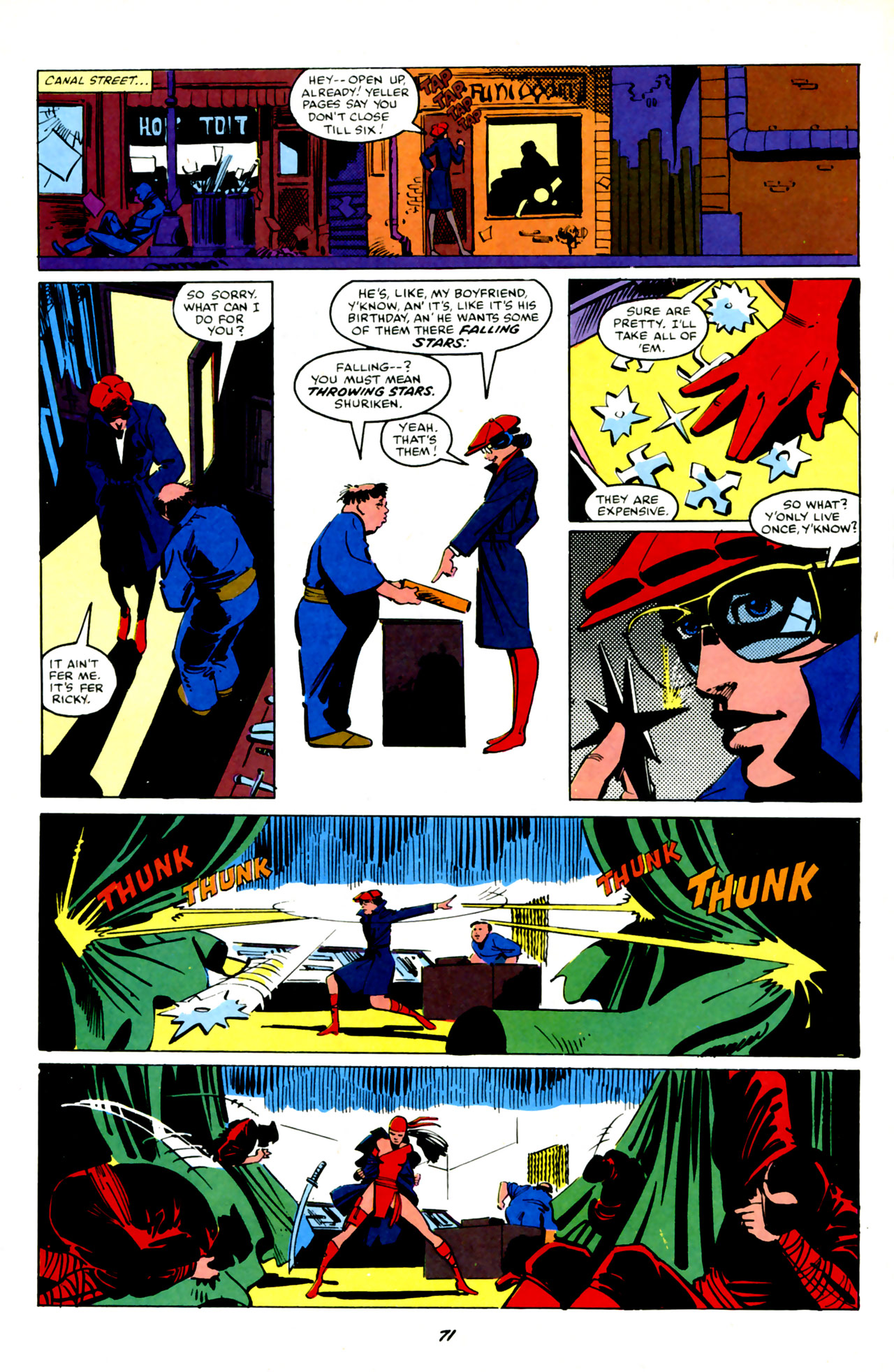 Read online Elektra Megazine comic -  Issue #1 - 72