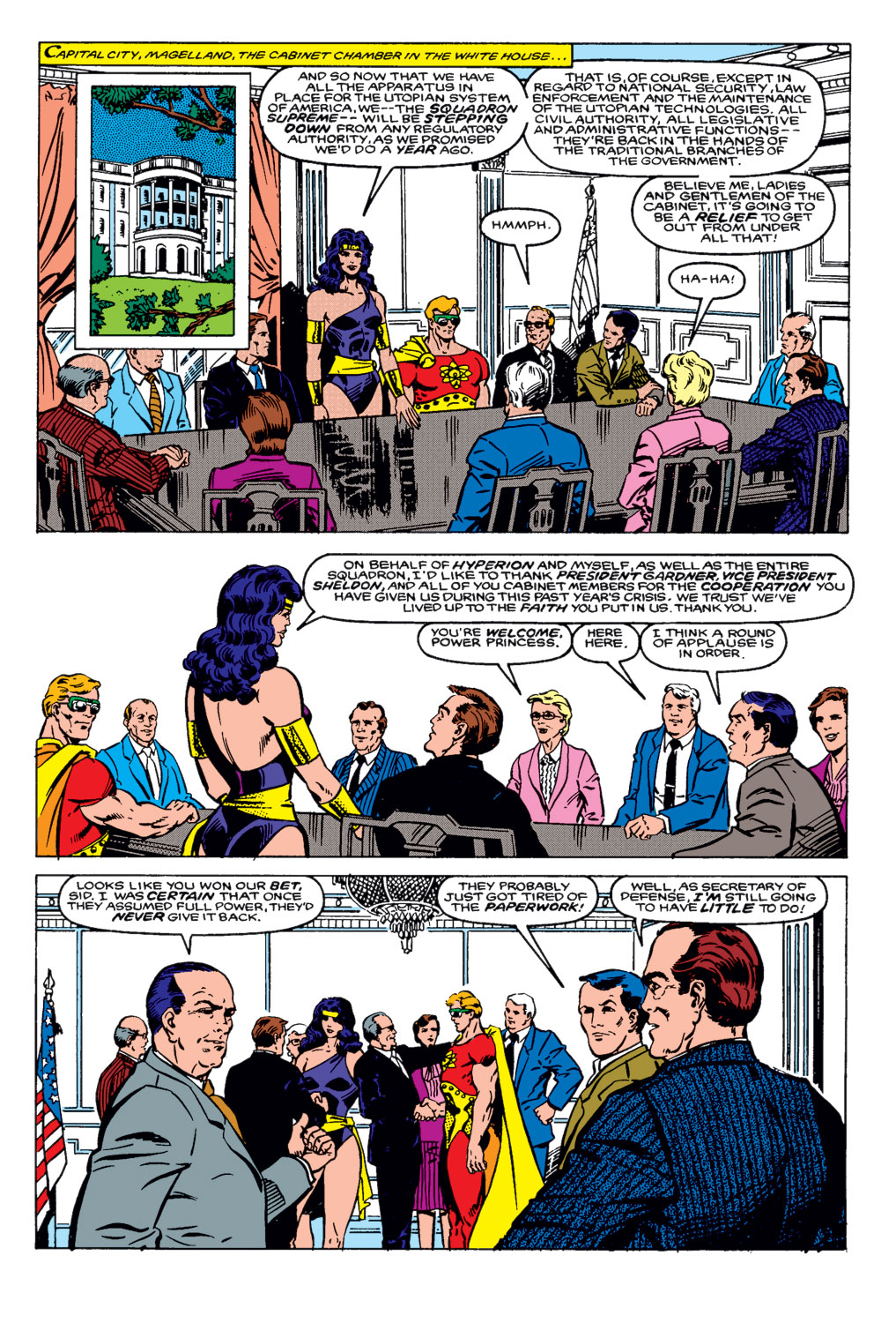 Read online Squadron Supreme (1985) comic -  Issue #12 - 14