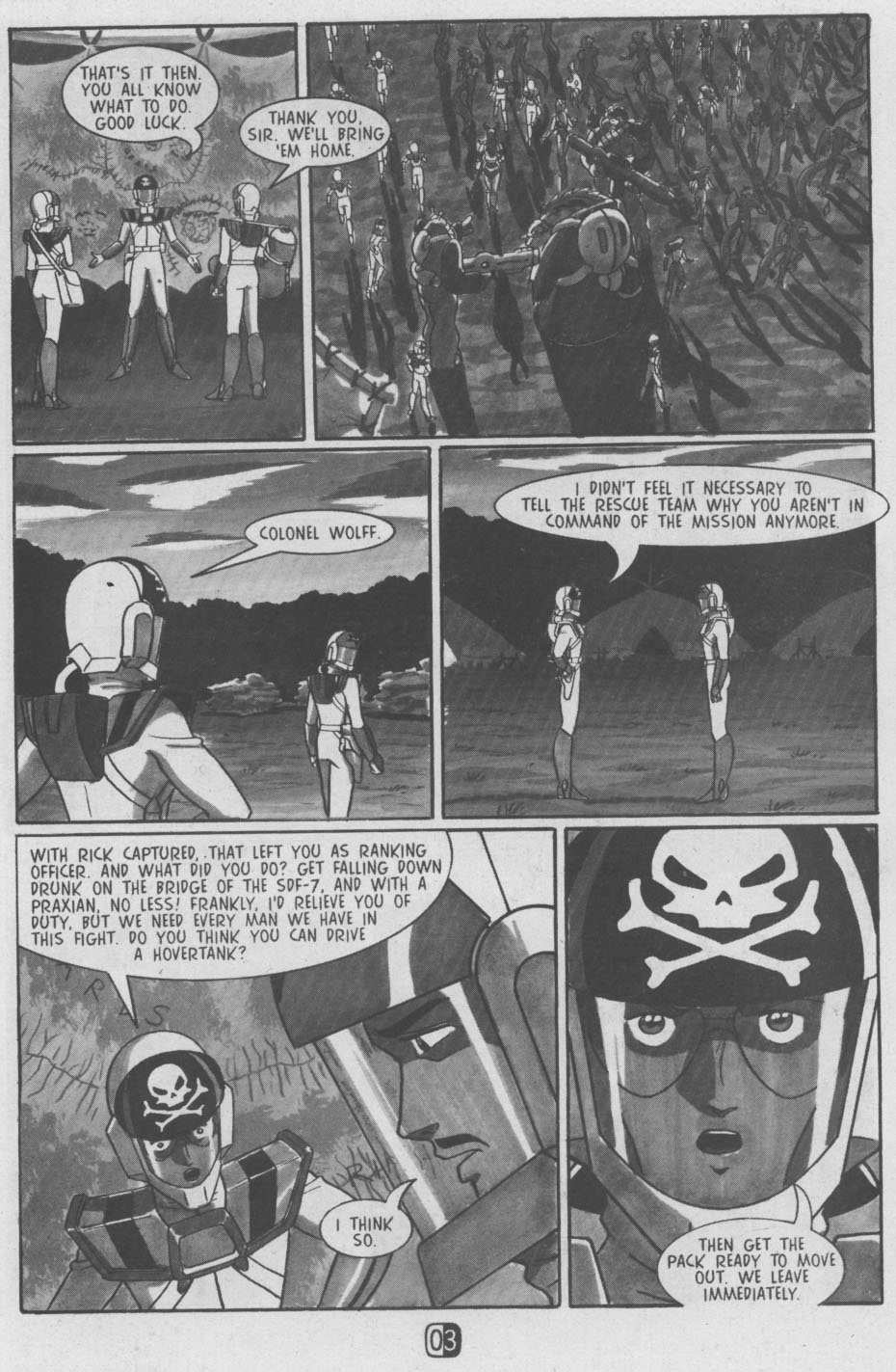 Robotech II: The Sentinels issue Robotech II: The Sentinels Book 3 Issue #14 - Page 5