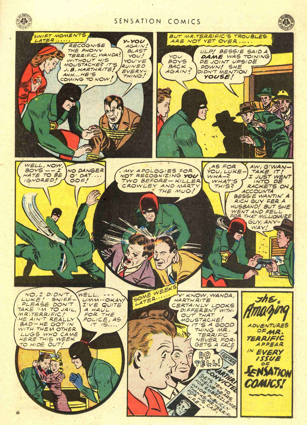 Read online Sensation (Mystery) Comics comic -  Issue #39 - 35