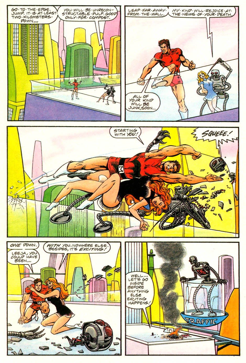 Read online Magnus Robot Fighter (1991) comic -  Issue #1 - 16