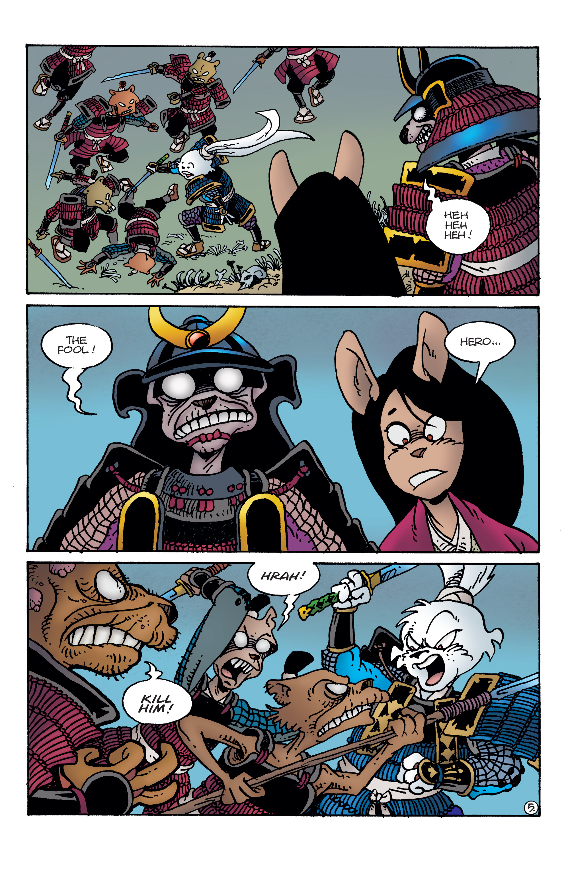 Read online Usagi Yojimbo (2019) comic -  Issue #4 - 7