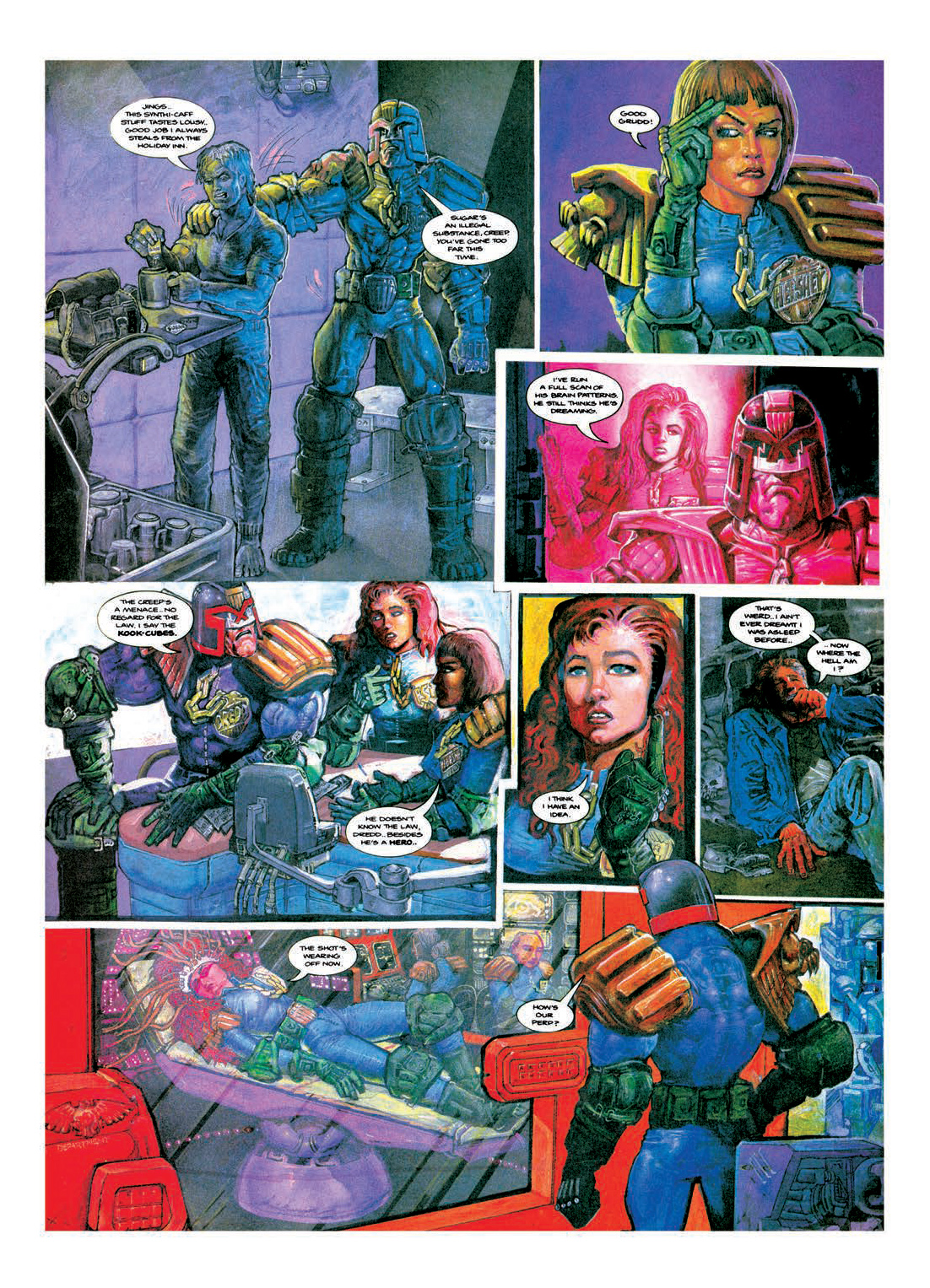 Read online Judge Dredd: The Restricted Files comic -  Issue # TPB 4 - 135