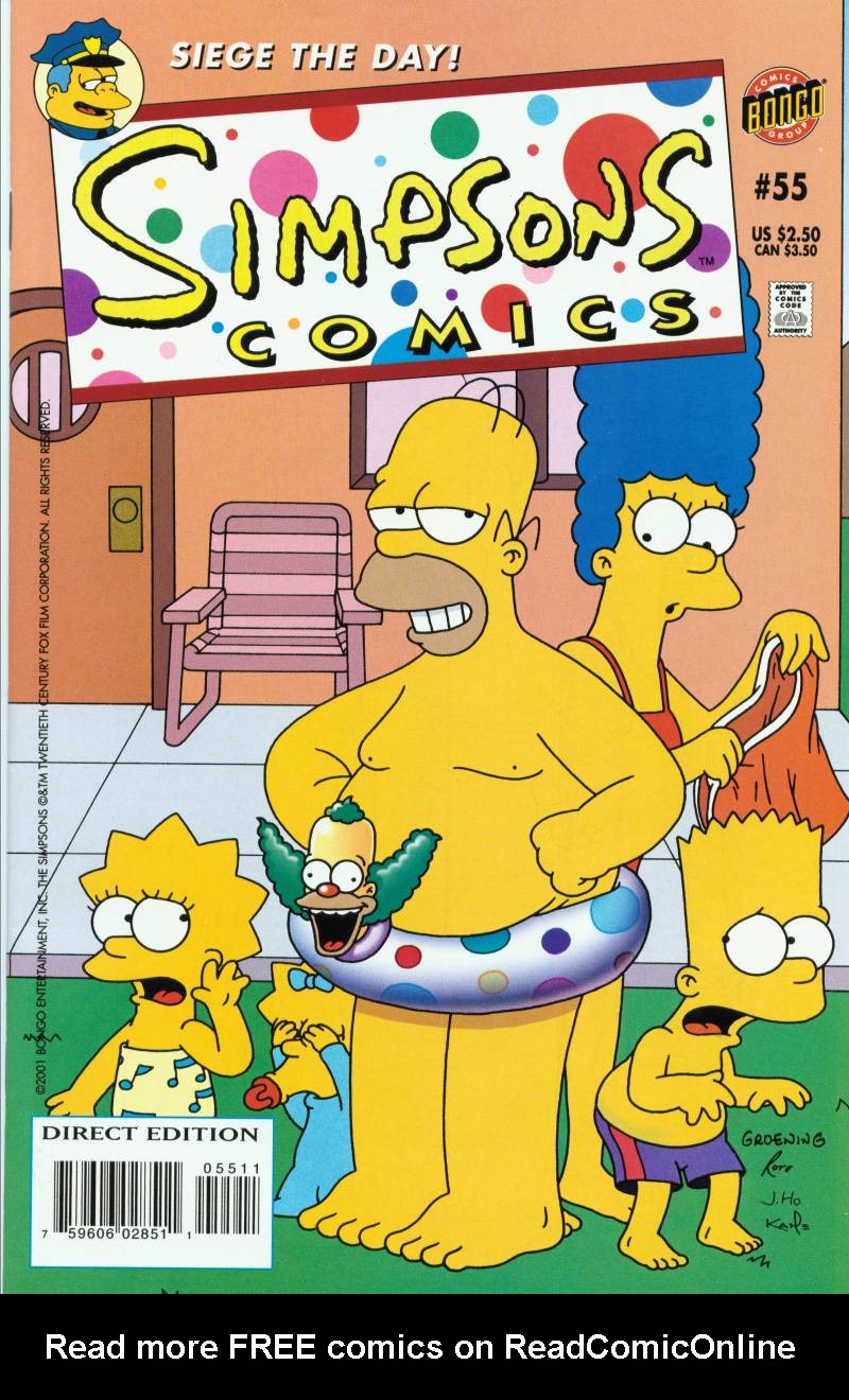 Read online Simpsons Comics comic -  Issue #55 - 1