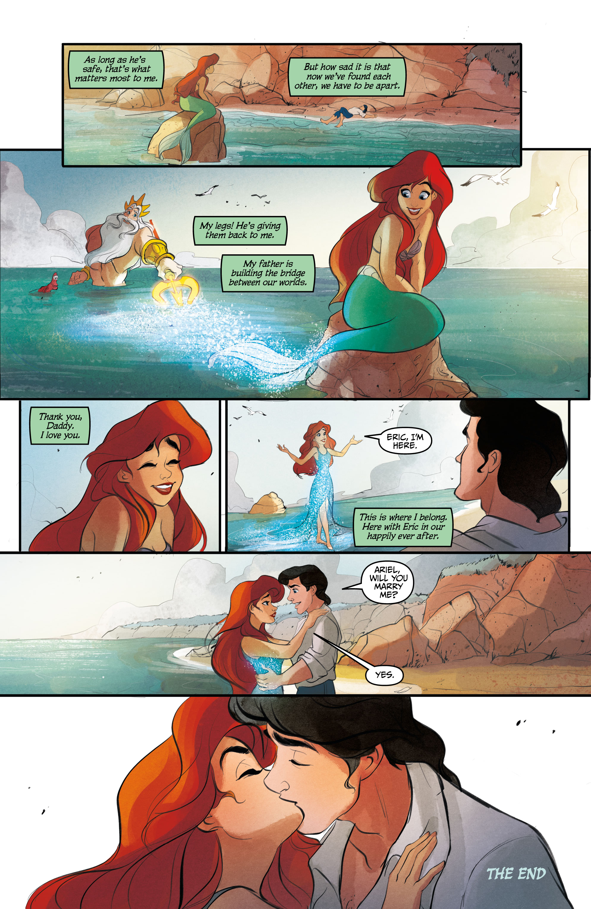 Read online Disney The Little Mermaid comic -  Issue #3 - 24