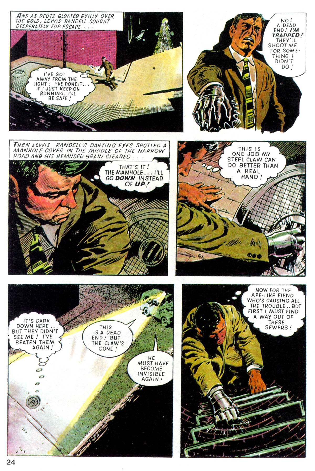 Read online The Steel Claw comic -  Issue #3 - 21