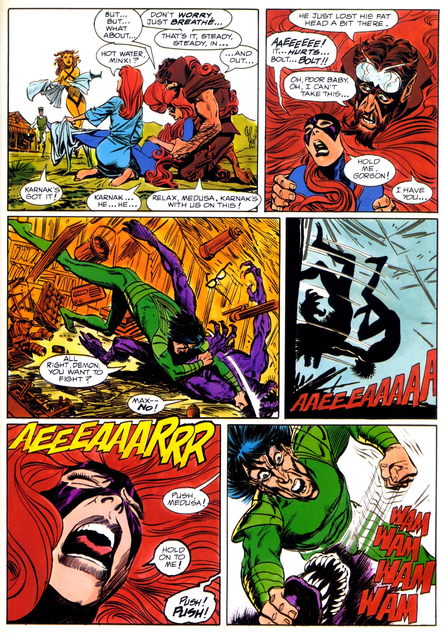 Read online Marvel Graphic Novel comic -  Issue #39 - The Inhumans - 49
