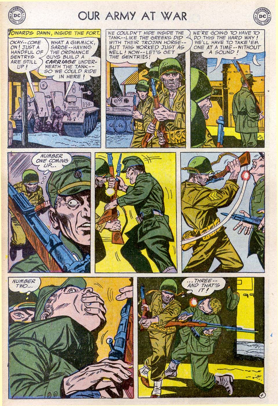 Read online Our Army at War (1952) comic -  Issue #30 - 22