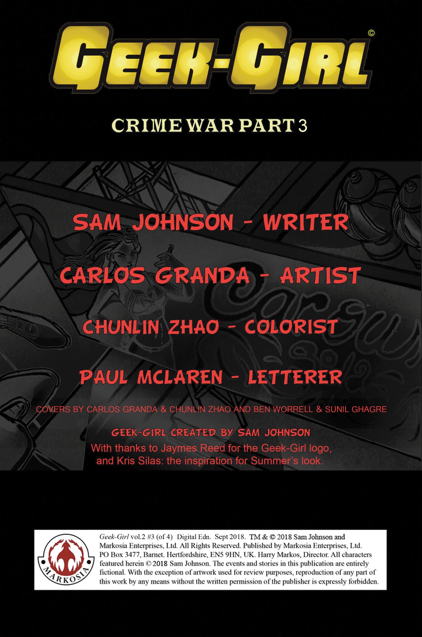 Read online Geek-Girl (2018) comic -  Issue #3 - 3