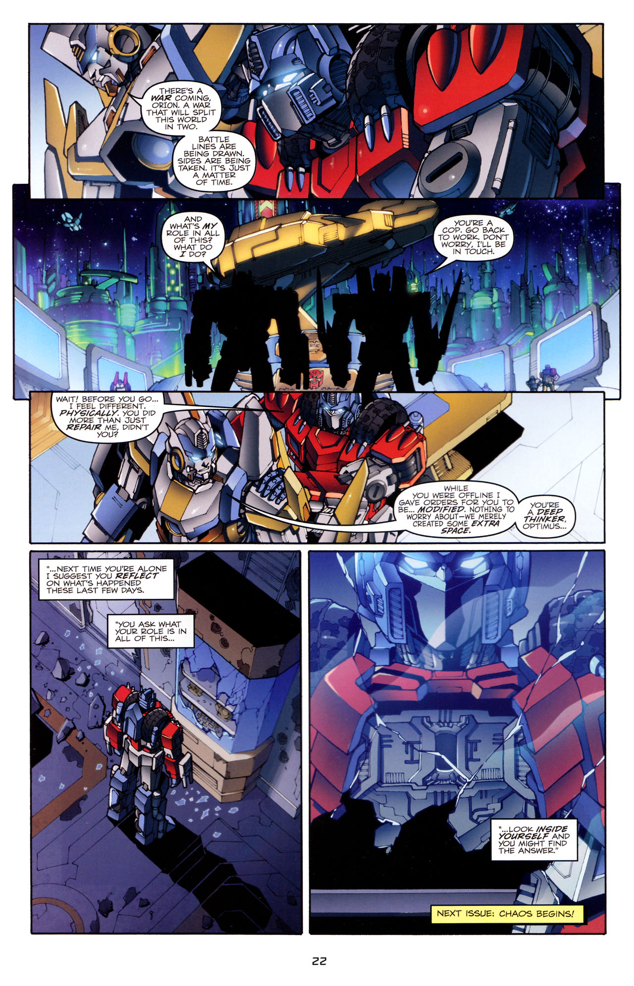 Read online The Transformers (2009) comic -  Issue #23 - 25