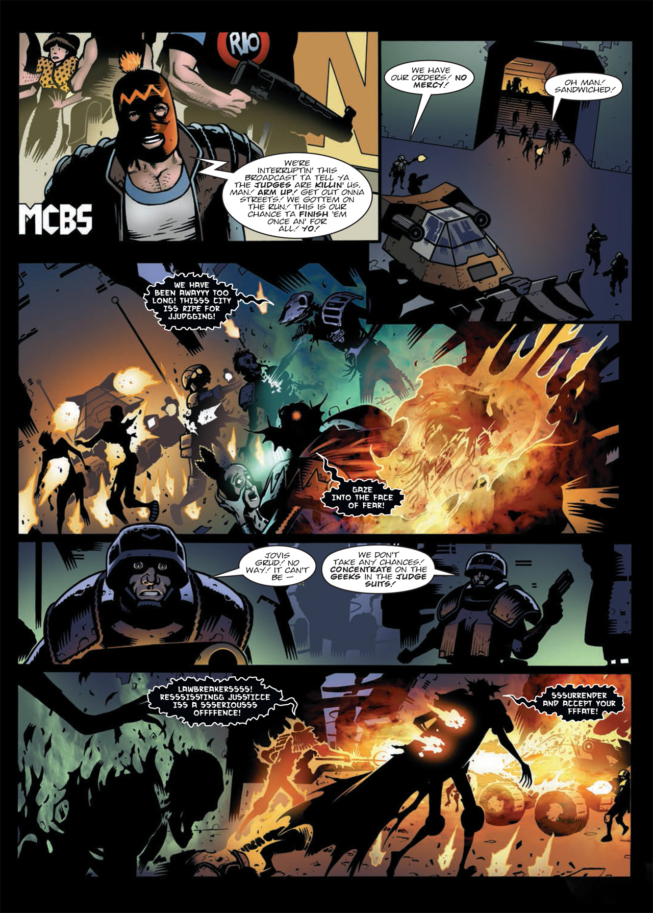 Read online Judge Dredd: Day of Chaos: Endgame comic -  Issue # TPB (Part 2) - 46