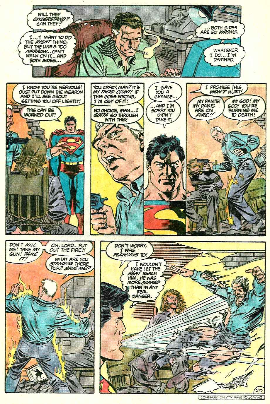 Read online Adventures of Superman (1987) comic -  Issue #428 - 20