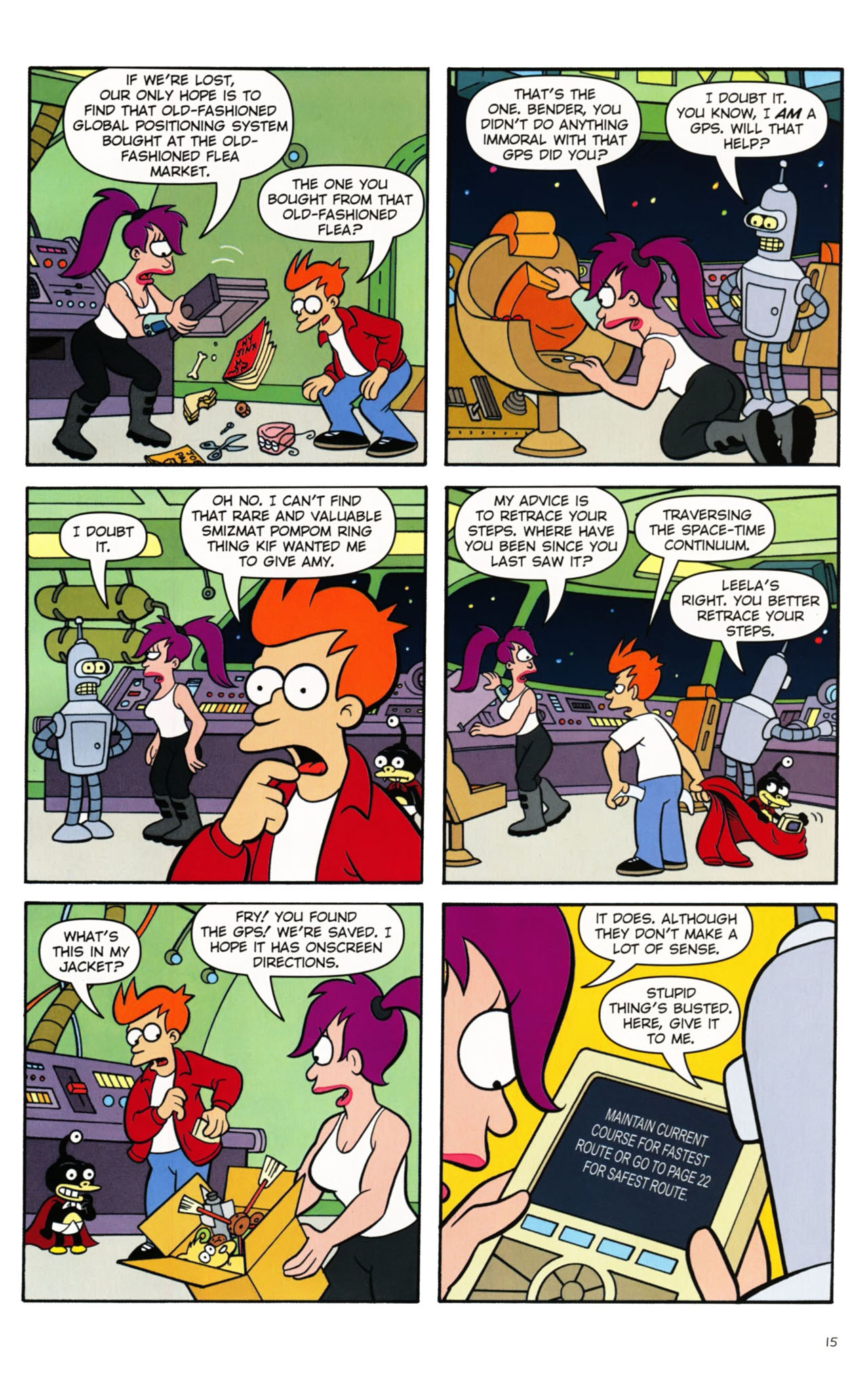 Read online Futurama Comics comic -  Issue #46 - 16