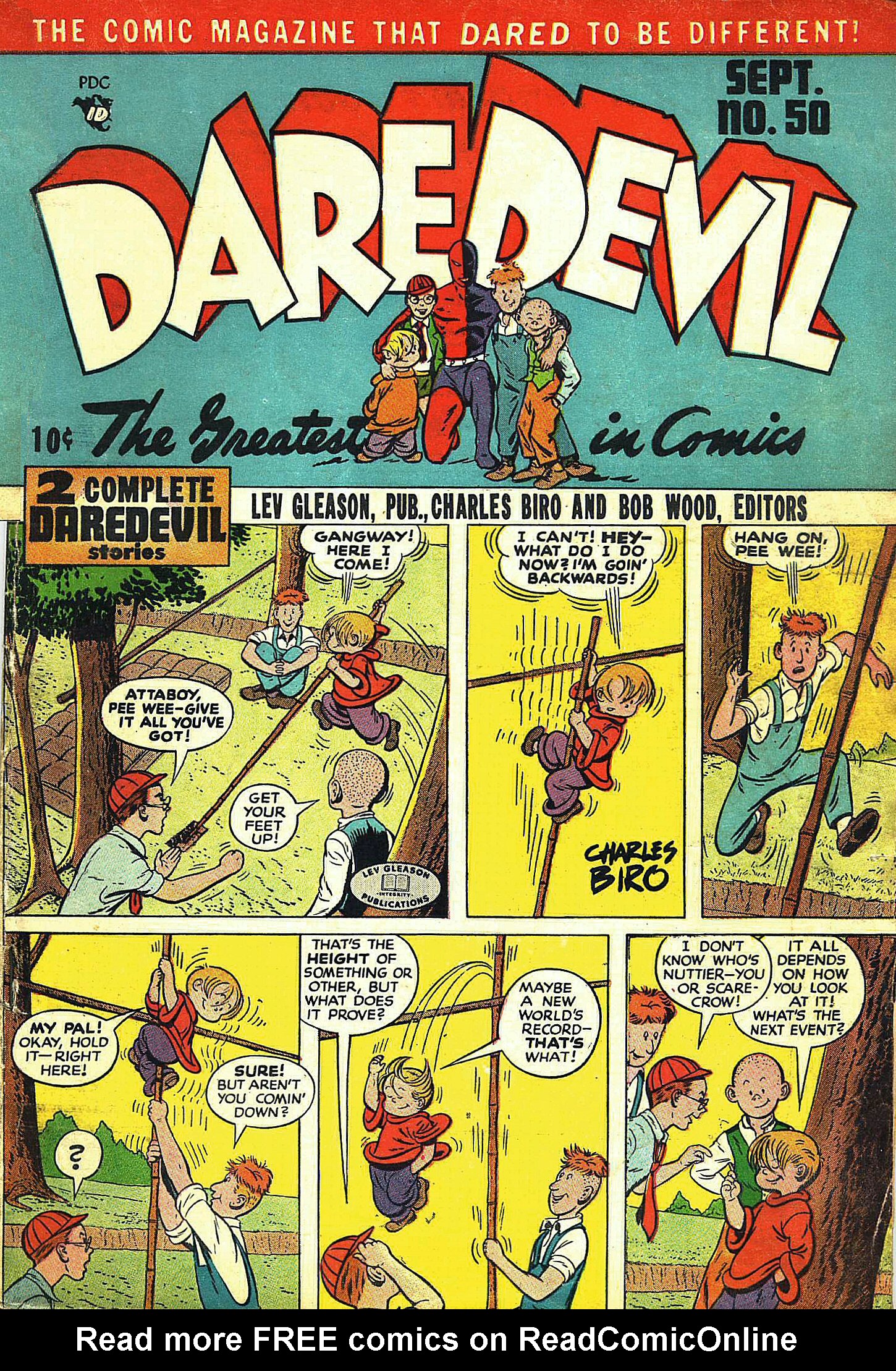 Read online Daredevil (1941) comic -  Issue #50 - 1