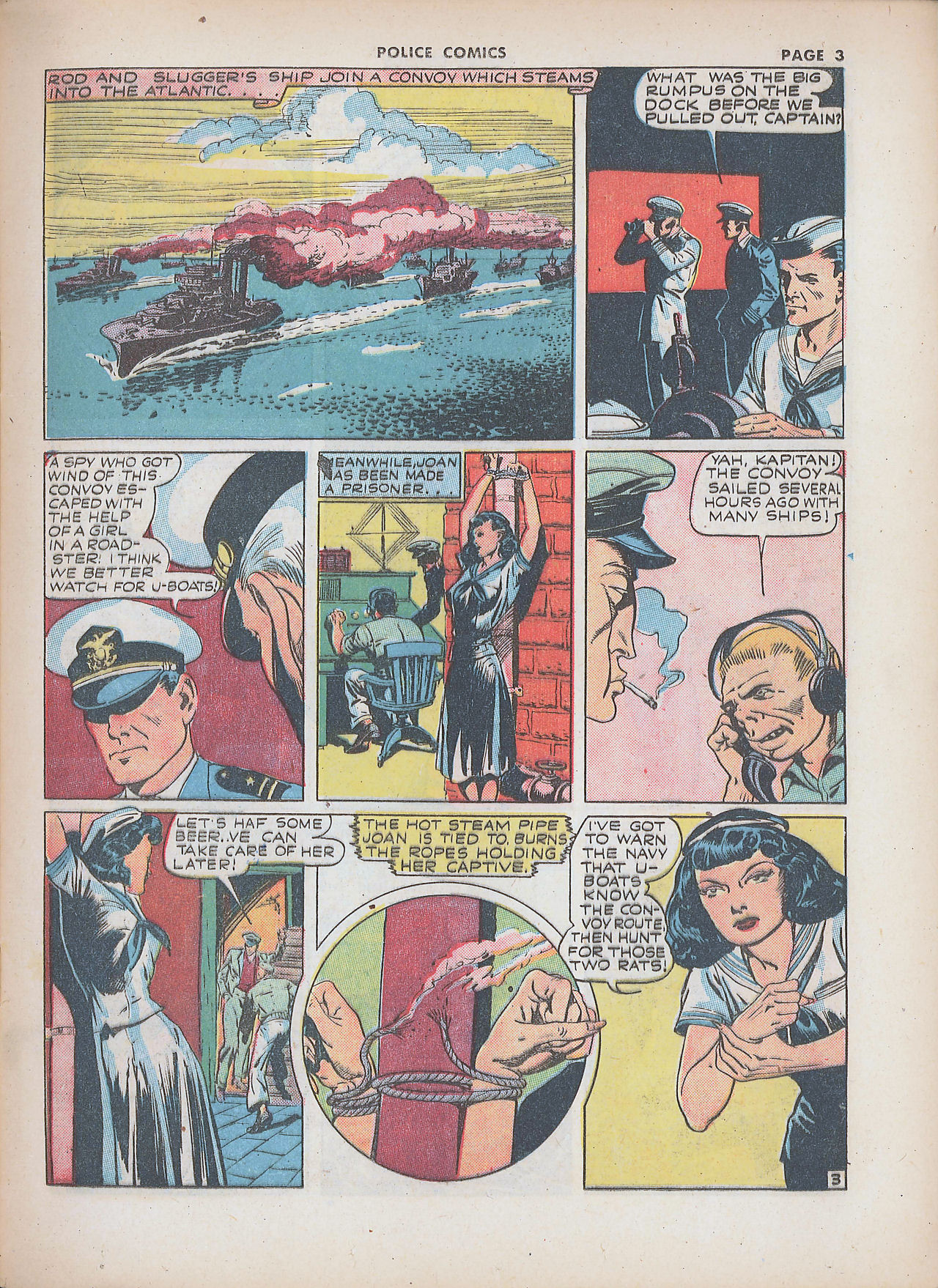 Read online Police Comics comic -  Issue #8 - 7