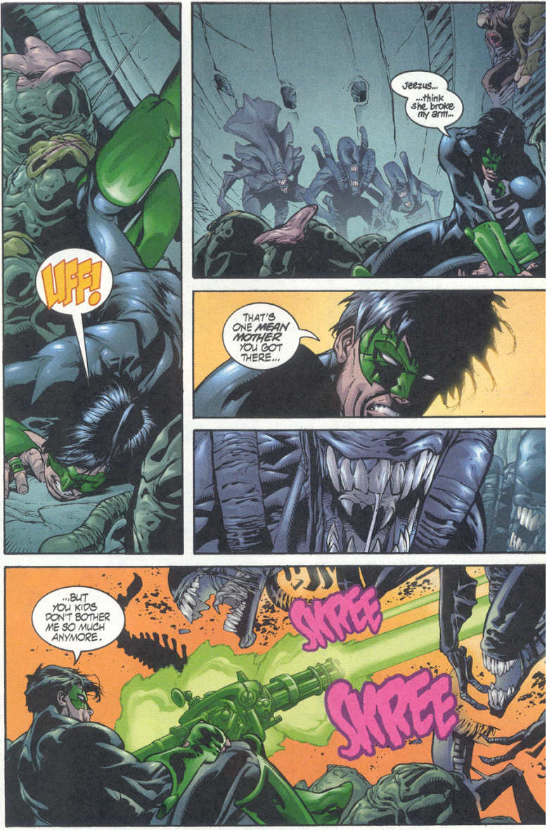 Read online Green Lantern vs. Aliens comic -  Issue #4 - 15