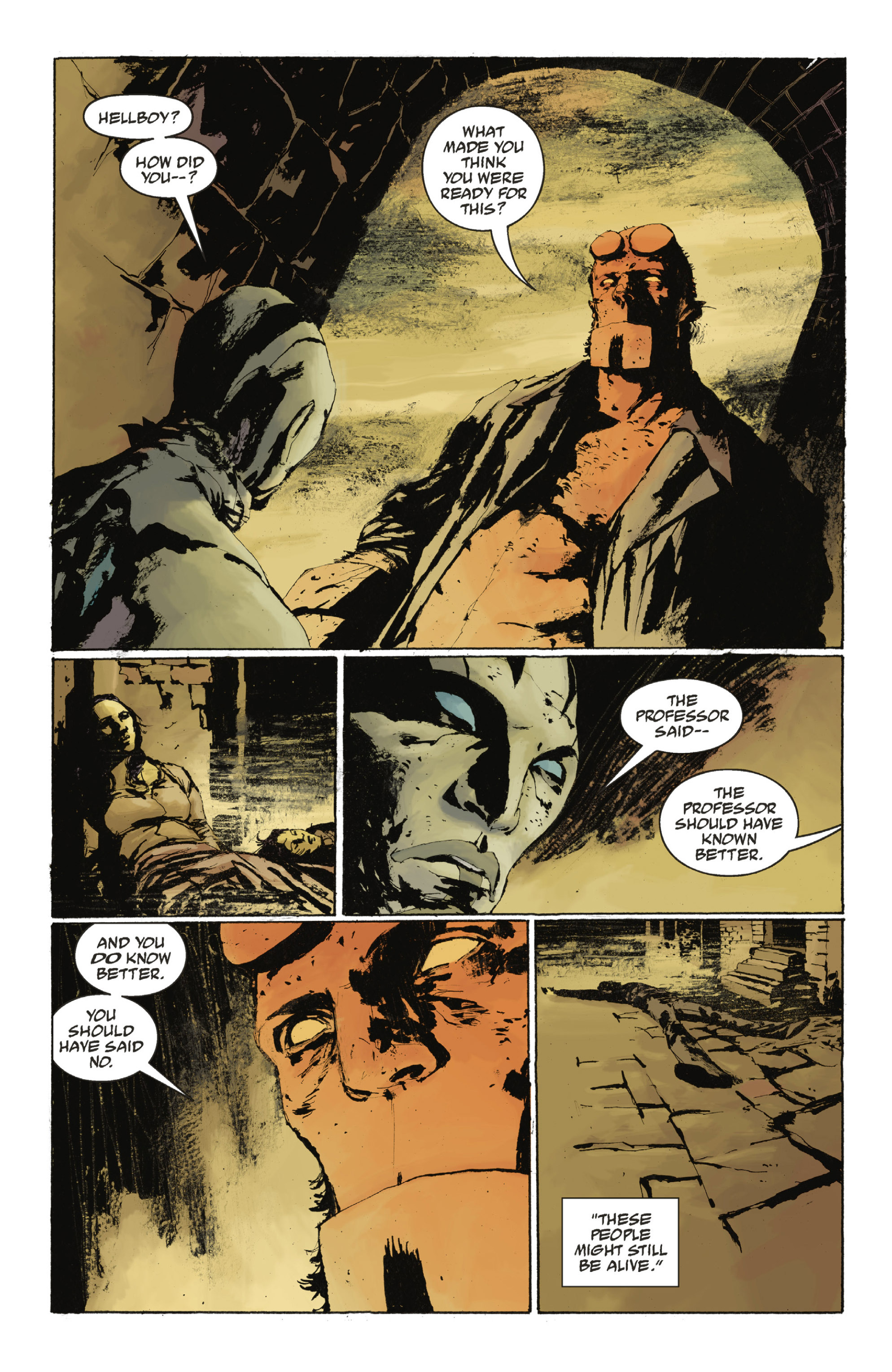 Read online Abe Sapien: The Drowning comic -  Issue #Abe Sapien: The Drowning _TPB - 52