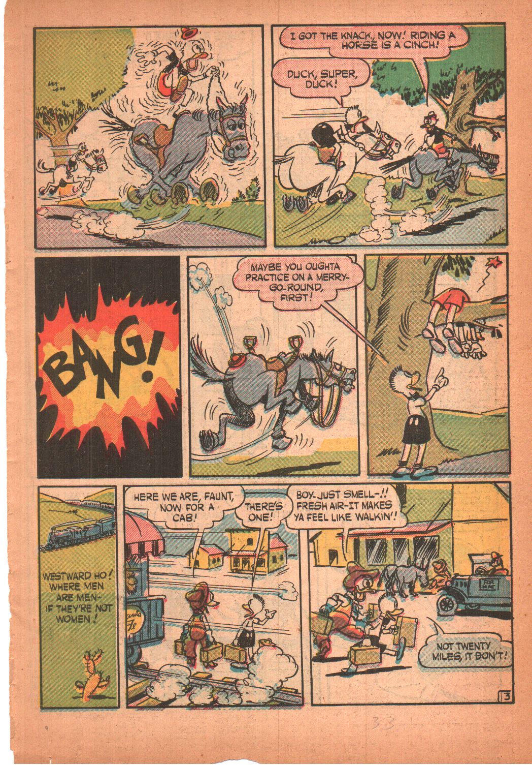 Read online Super Duck Comics comic -  Issue #3 - 34