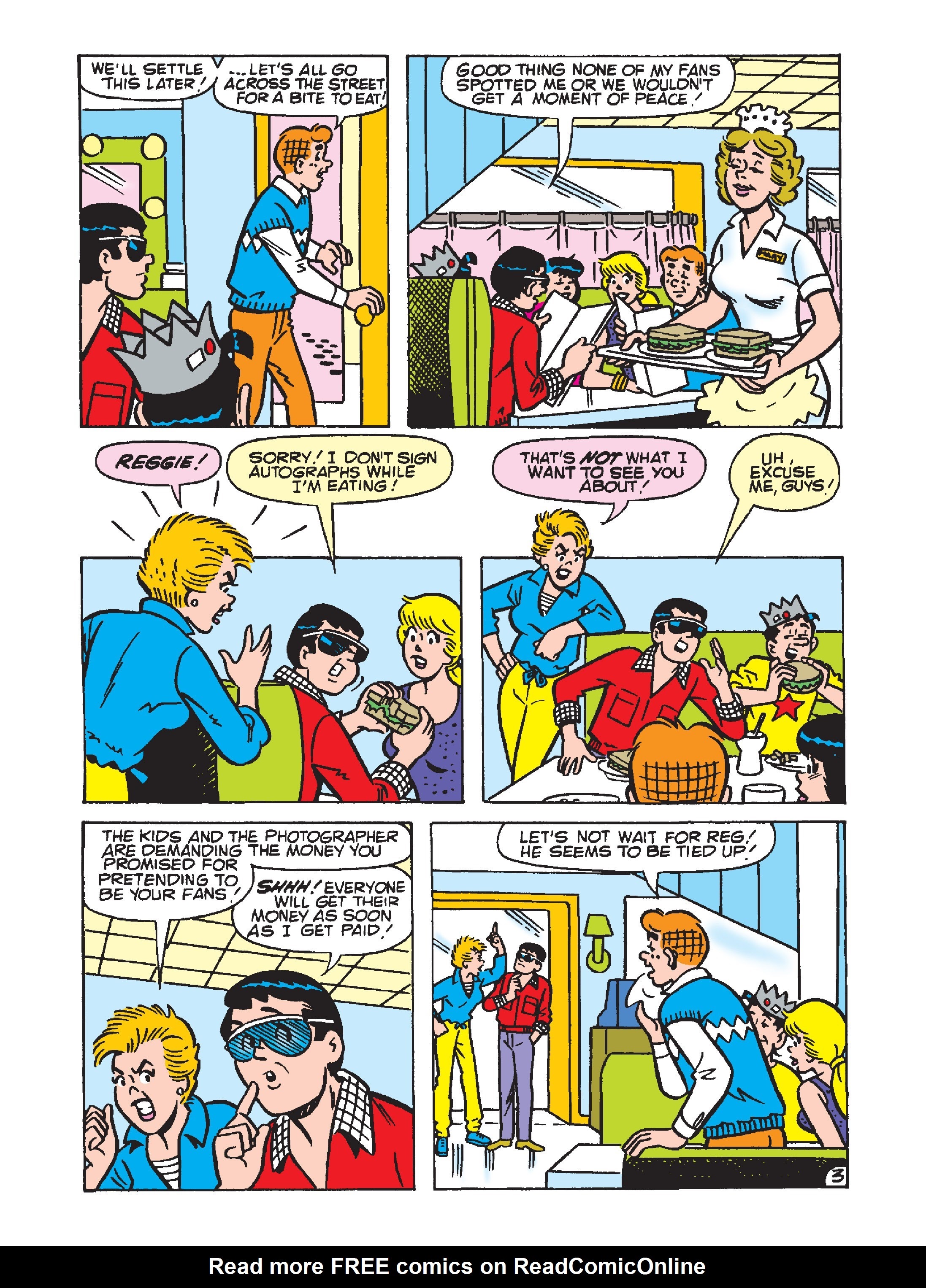 Read online Archie's Double Digest Magazine comic -  Issue #183 - 136