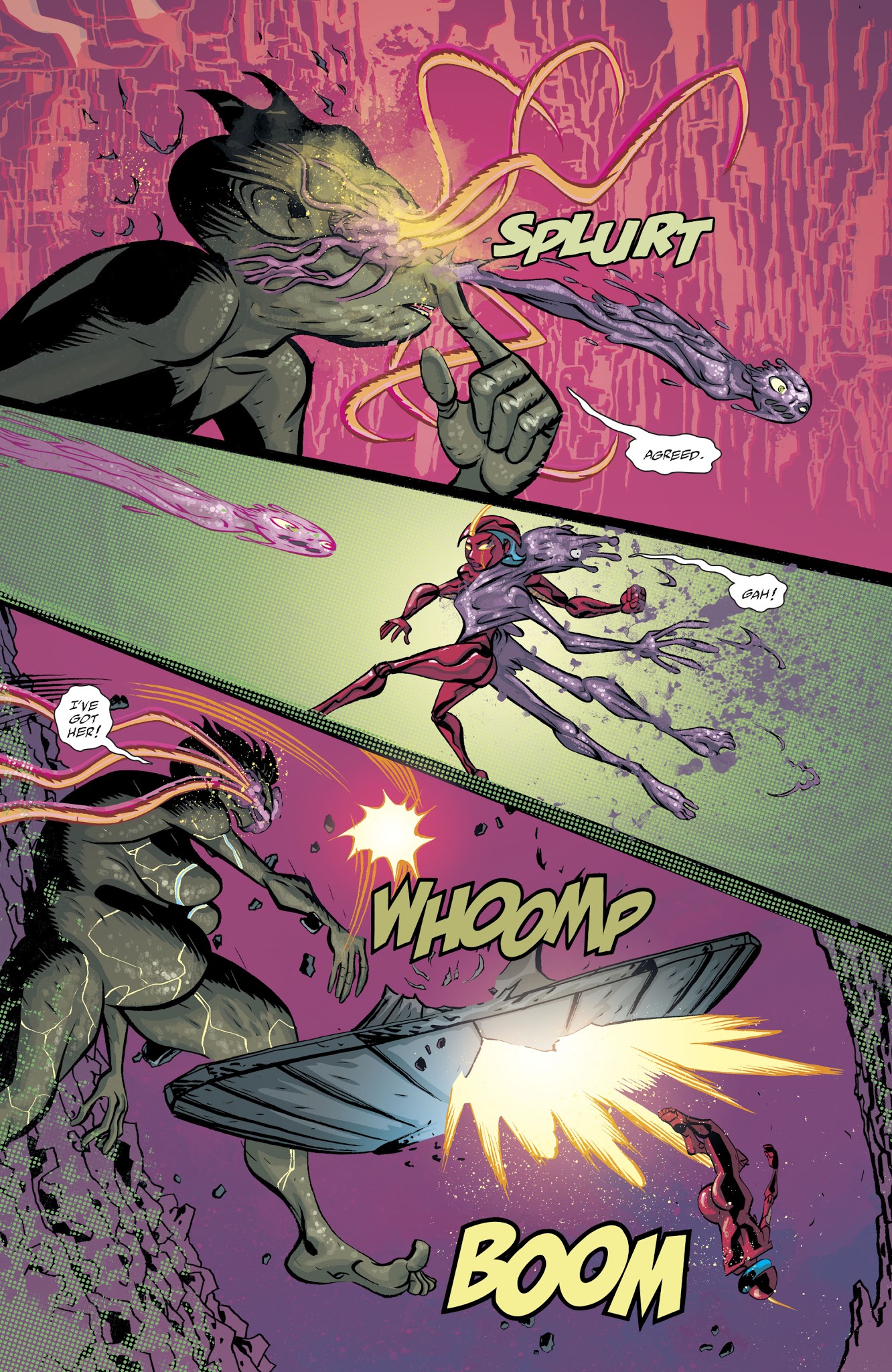 Read online Cave Carson Has a Cybernetic Eye comic -  Issue #11 - 22