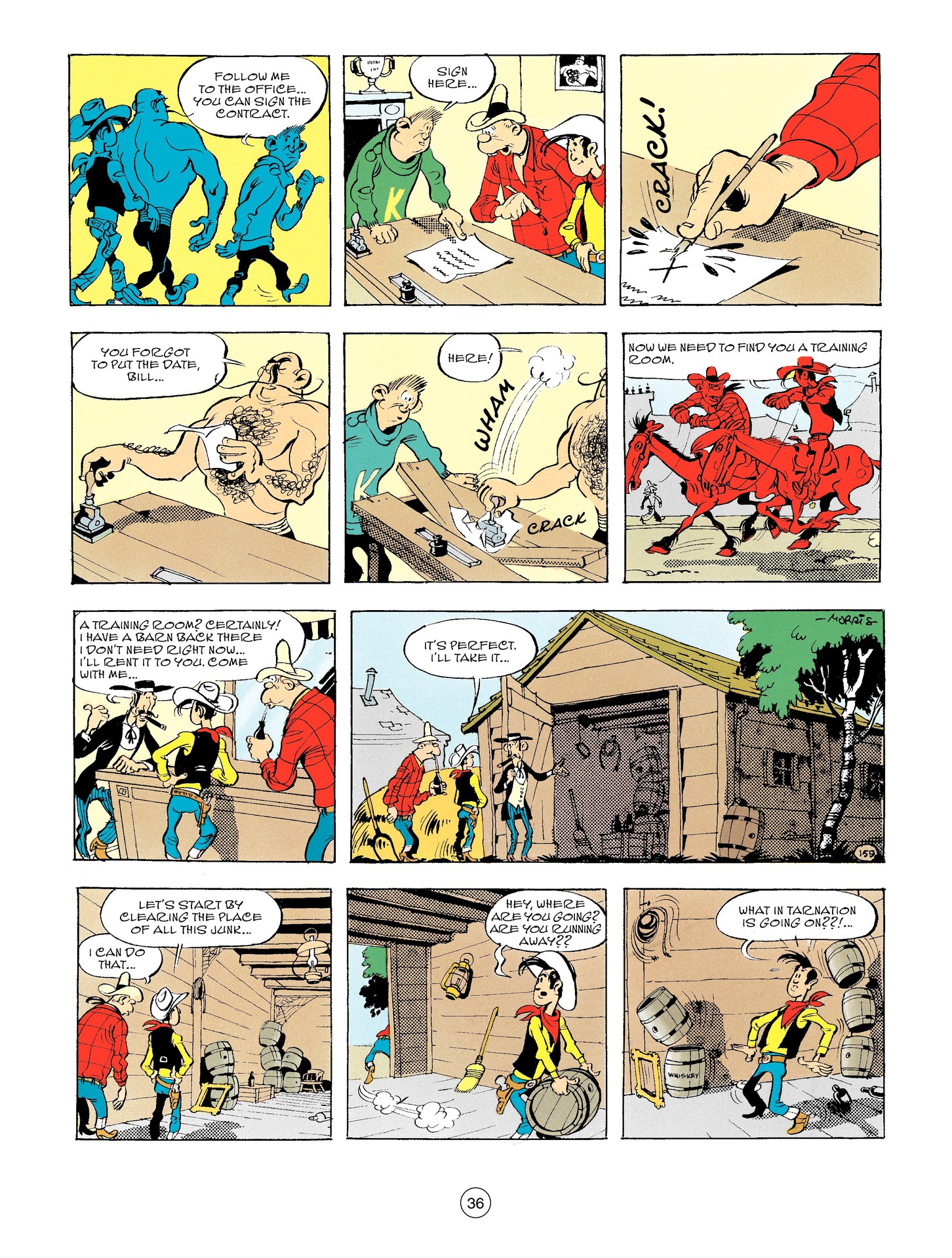 Read online A Lucky Luke Adventure comic -  Issue #56 - 36