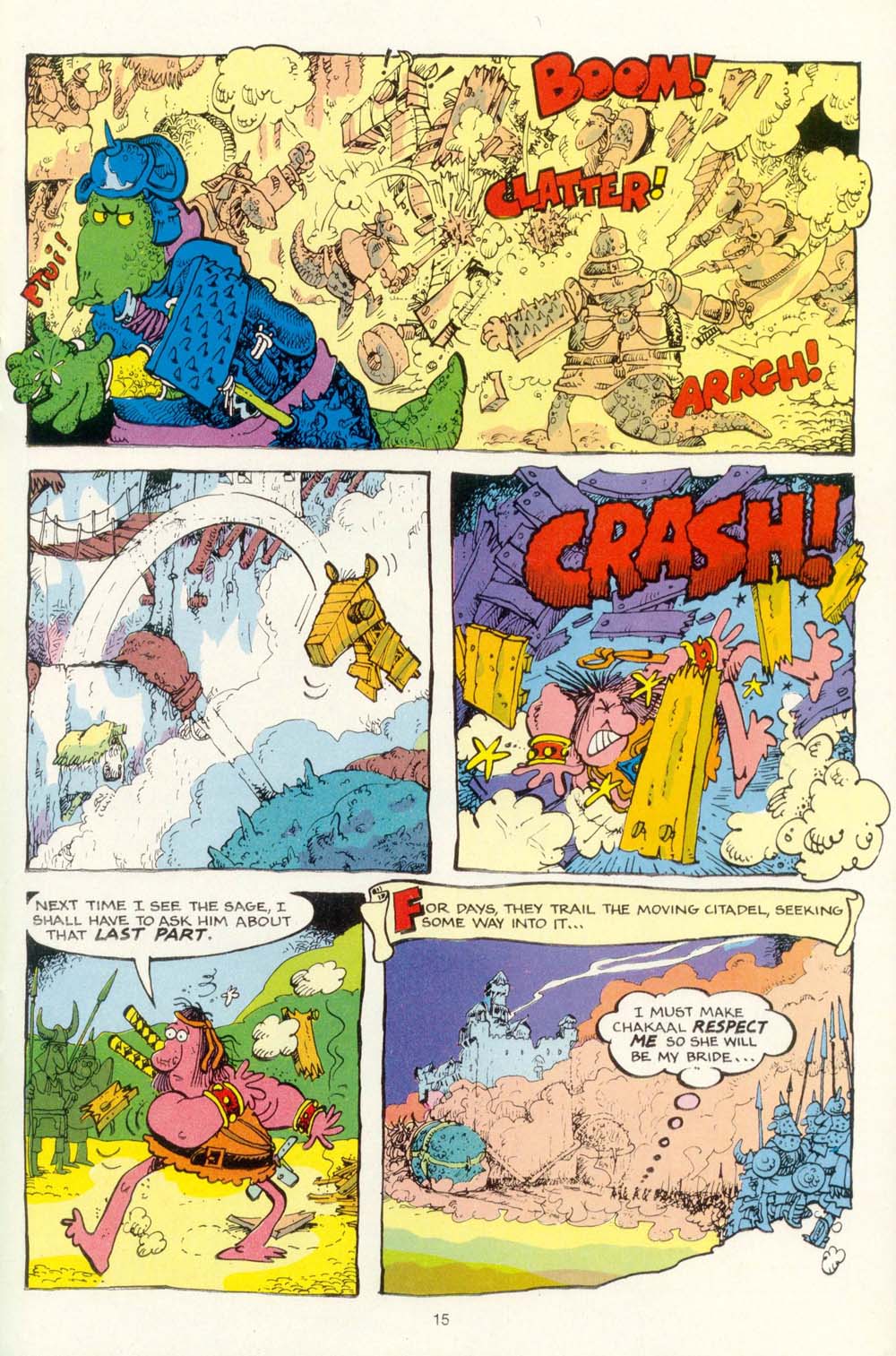 Read online Groo the Wanderer comic -  Issue #8 - 16
