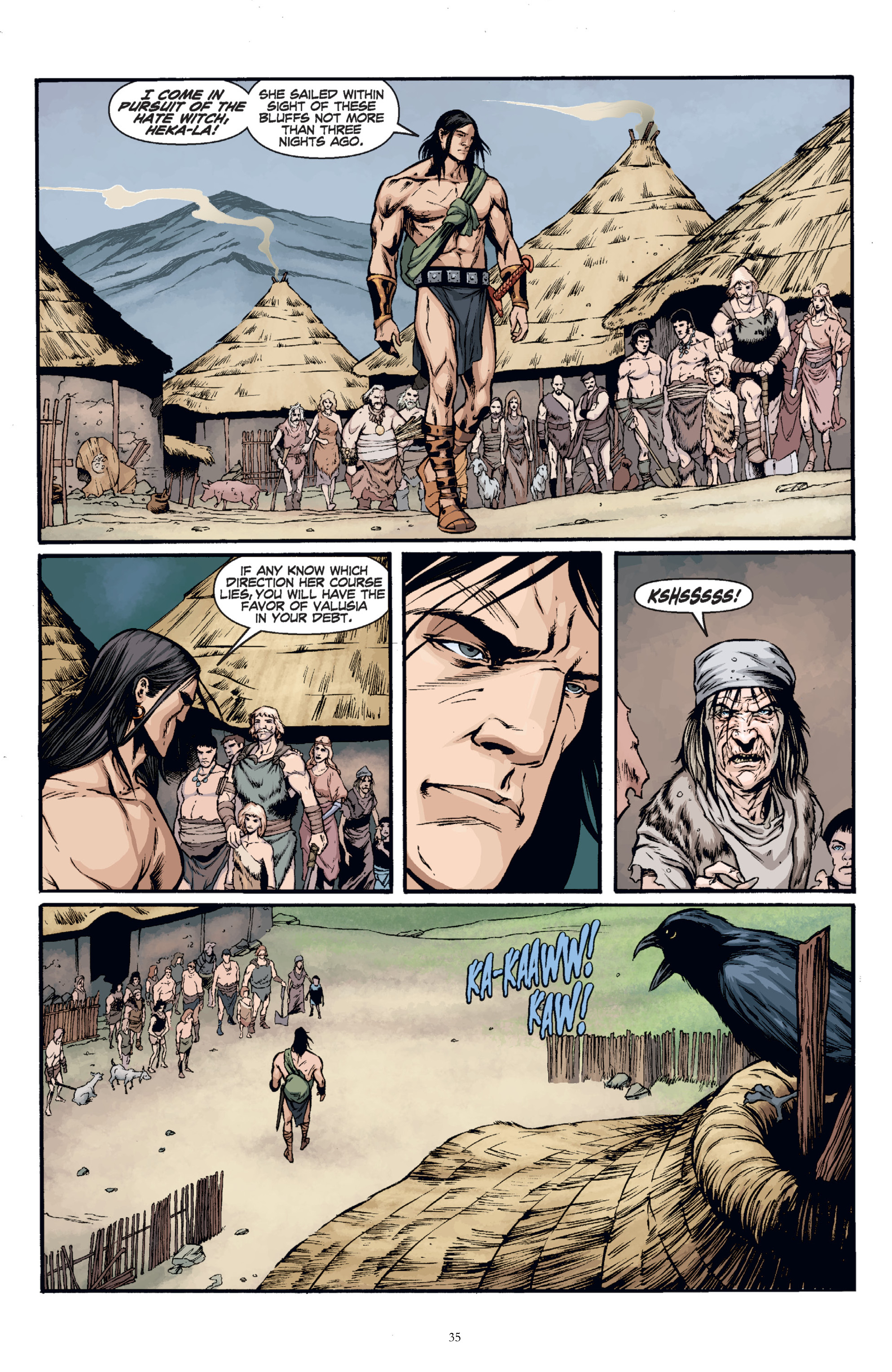 Read online Kull: The Hate Witch comic -  Issue # TPB - 37