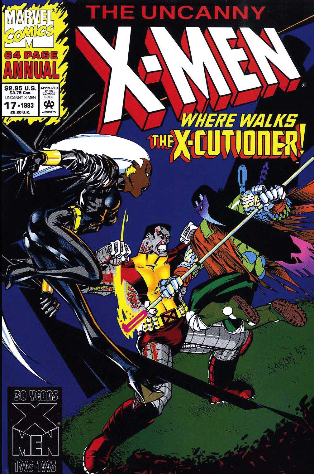 Read online X-Men Annual comic -  Issue #17 - 1