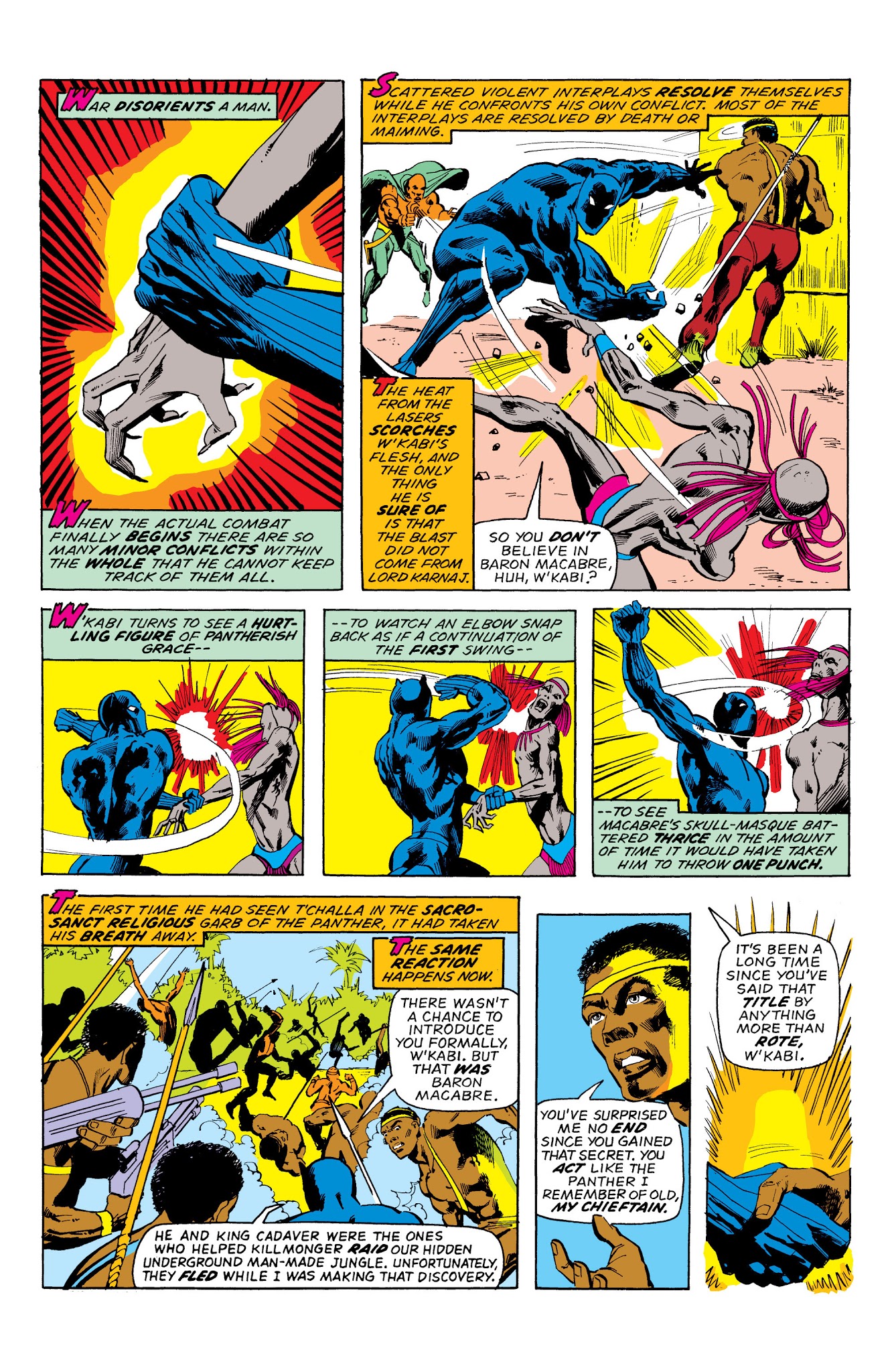 Read online Marvel Masterworks: The Black Panther comic -  Issue # TPB 1 - 93